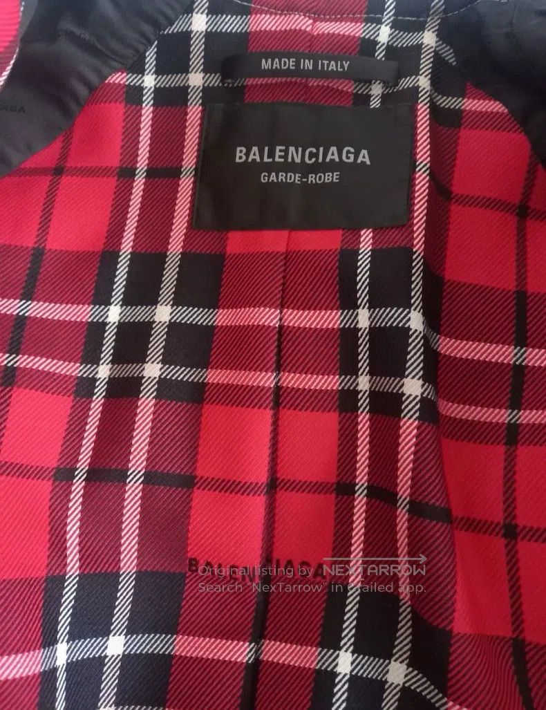 Balenciaga Balenciaga Oversized collarless long trench coat Size XS / US 0-2 / IT 36-38 - 4 Thumbnail