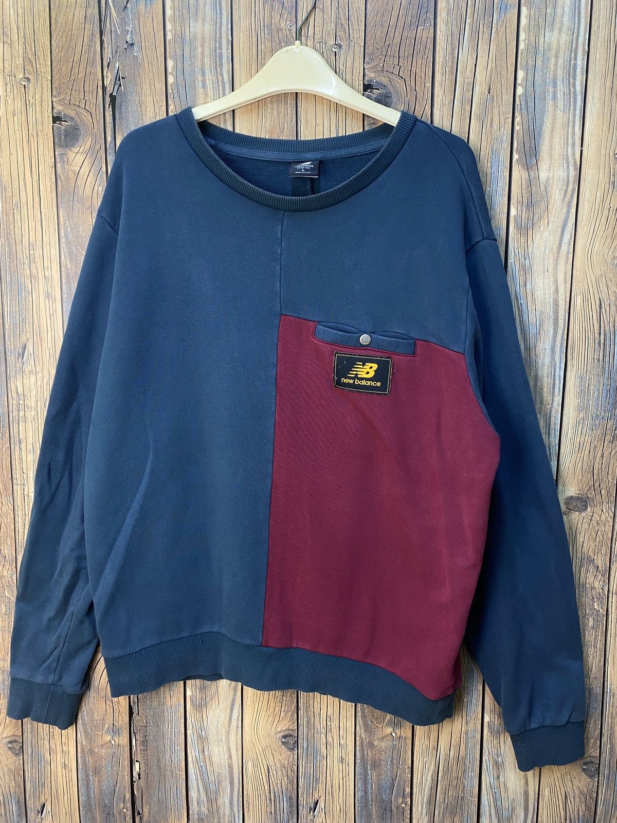 New Balance New balance two tone sweatshirt Size US L / EU 52-54 / 3 - 1 Thumbnail
