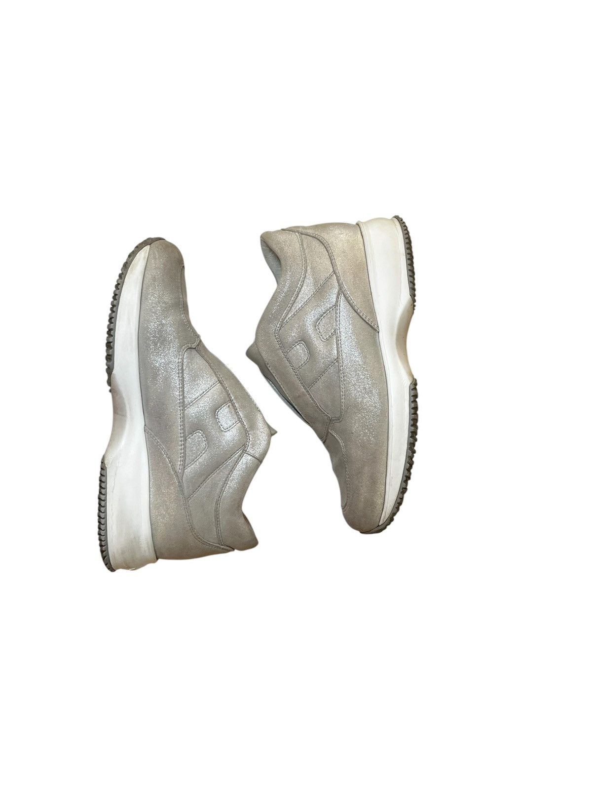 Hogan HOGAN silver sneakers Size US 9 / IT 39 - 3 Thumbnail