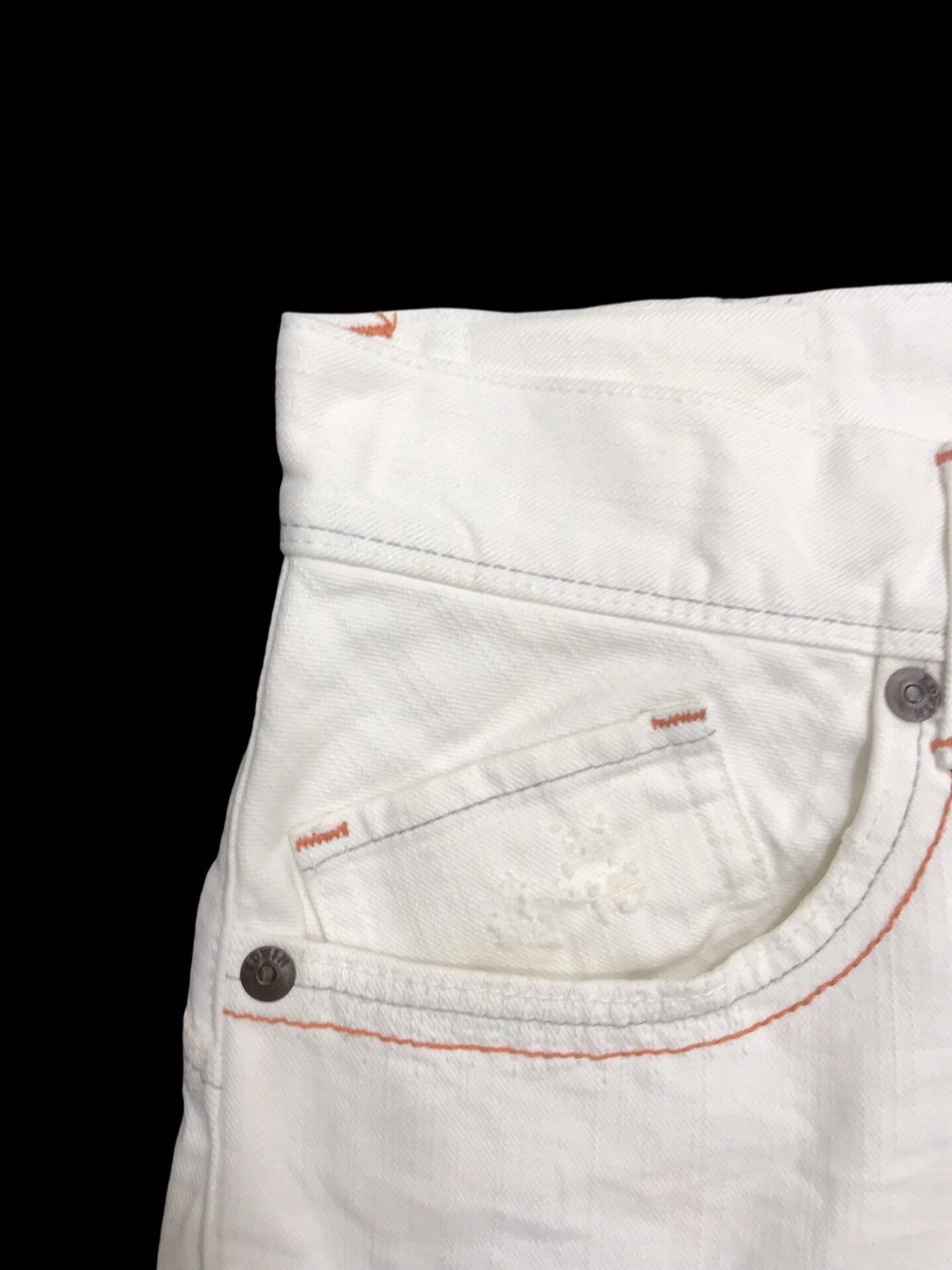 Edwin 💥ARCHIVAL WIDE FLARE💥VERY RARE EDWIN DISTRESSED DENIM F250 Size US 32 / EU 48 - 13 Thumbnail
