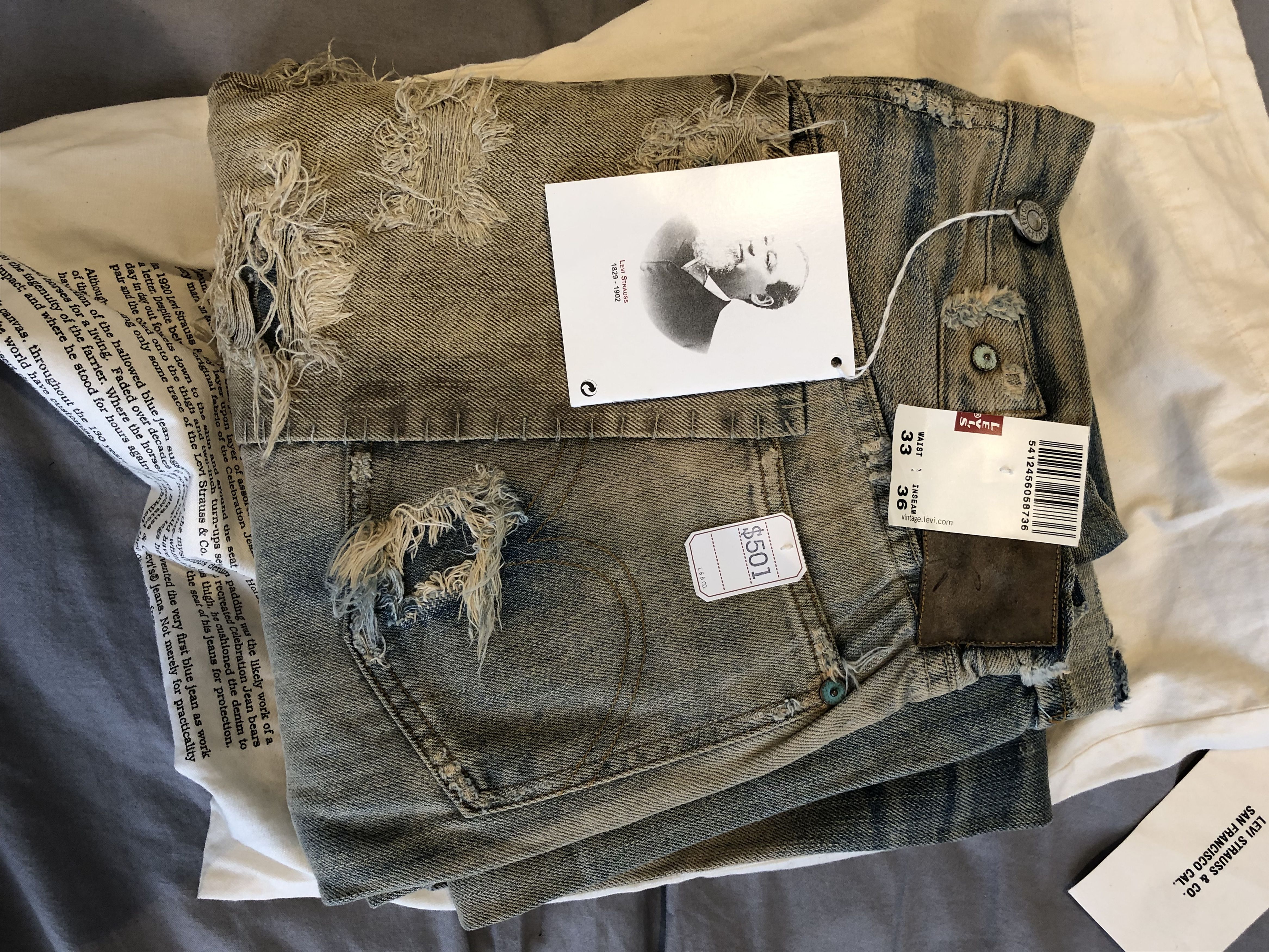 Levi's NWT 501xx 