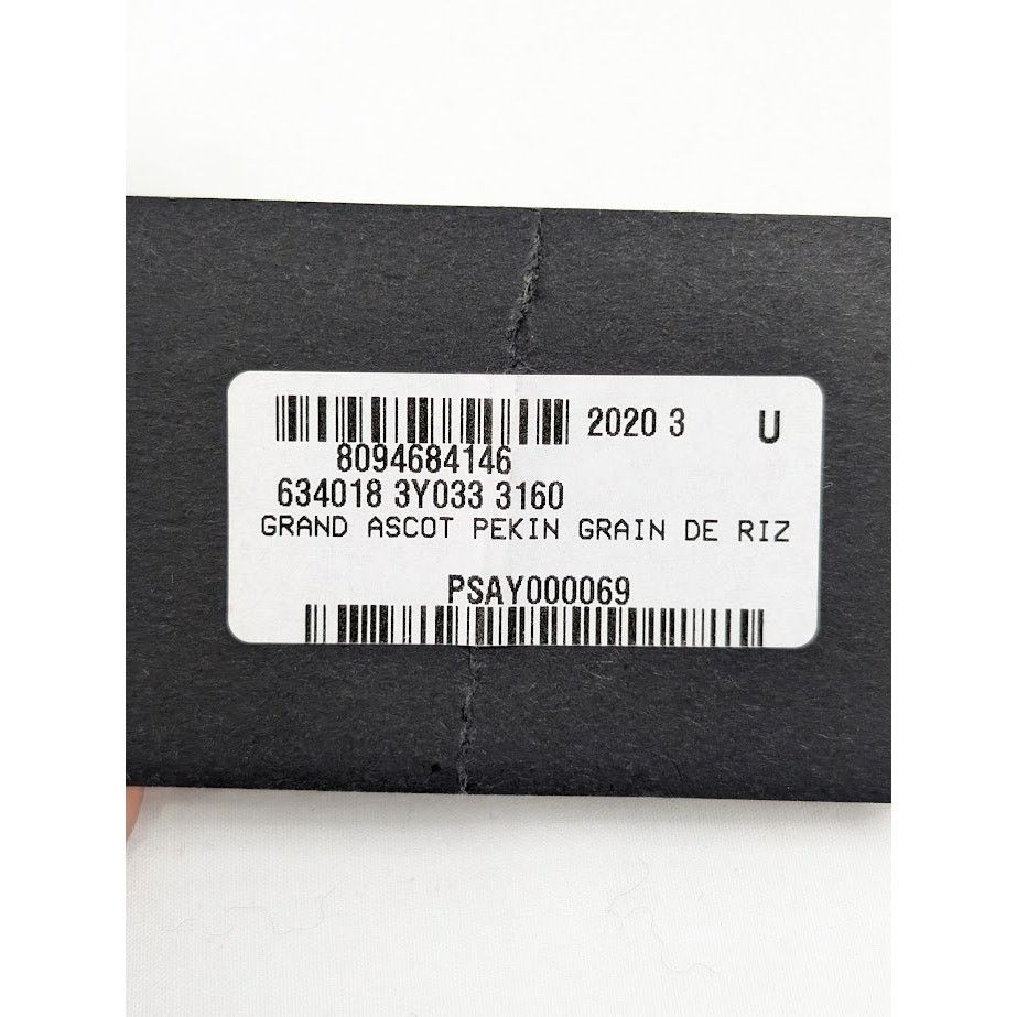 Saint Laurent Paris o1rshd1 Size: OS / Grand Ascot Pekin Seta Scarf Green/Black Size ONE SIZE - 11 Thumbnail