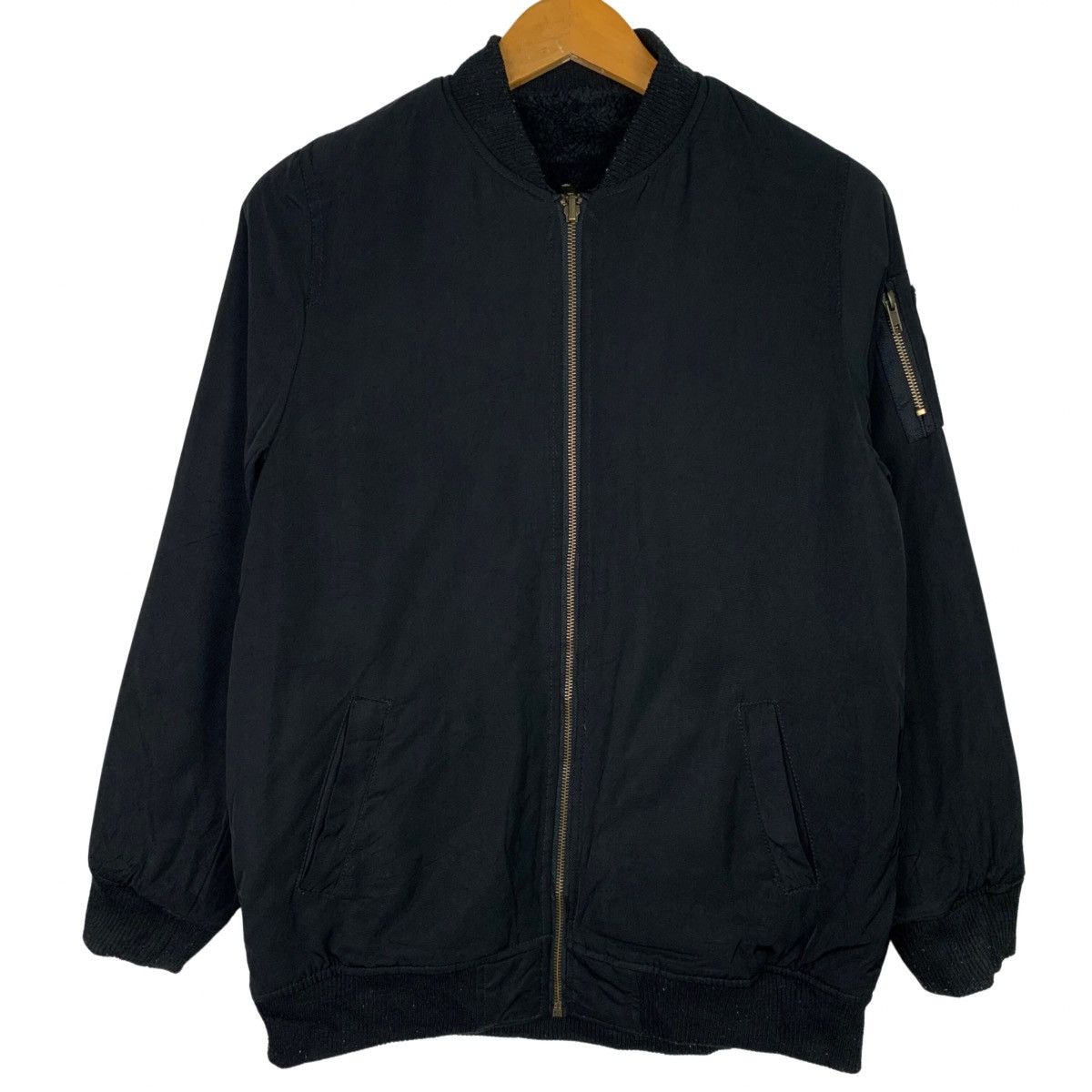 Japanese Brand × Vintage Vintage japan Fullzipper bomber jacket Size US L / EU 52-54 / 3 - 1 Thumbnail