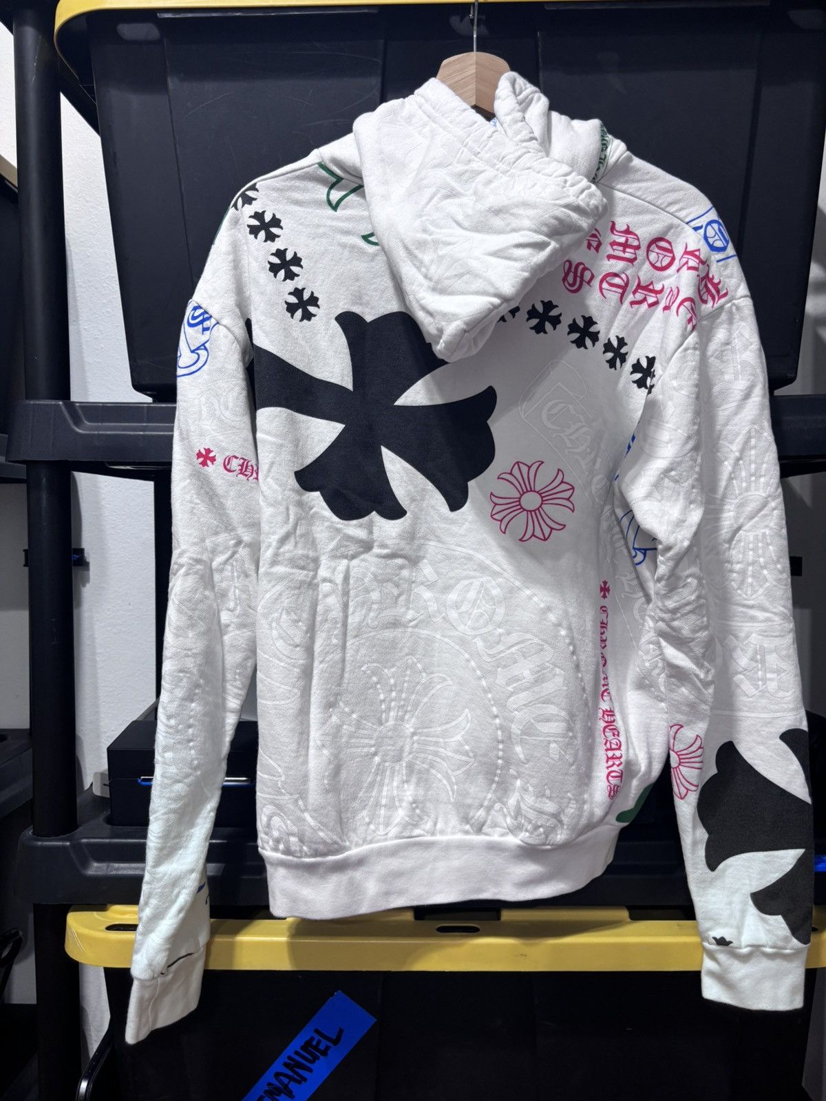 Chrome Hearts Chrome Hearts Stencil Hoodie Size US XS / EU 42 / 0 - 5 Thumbnail