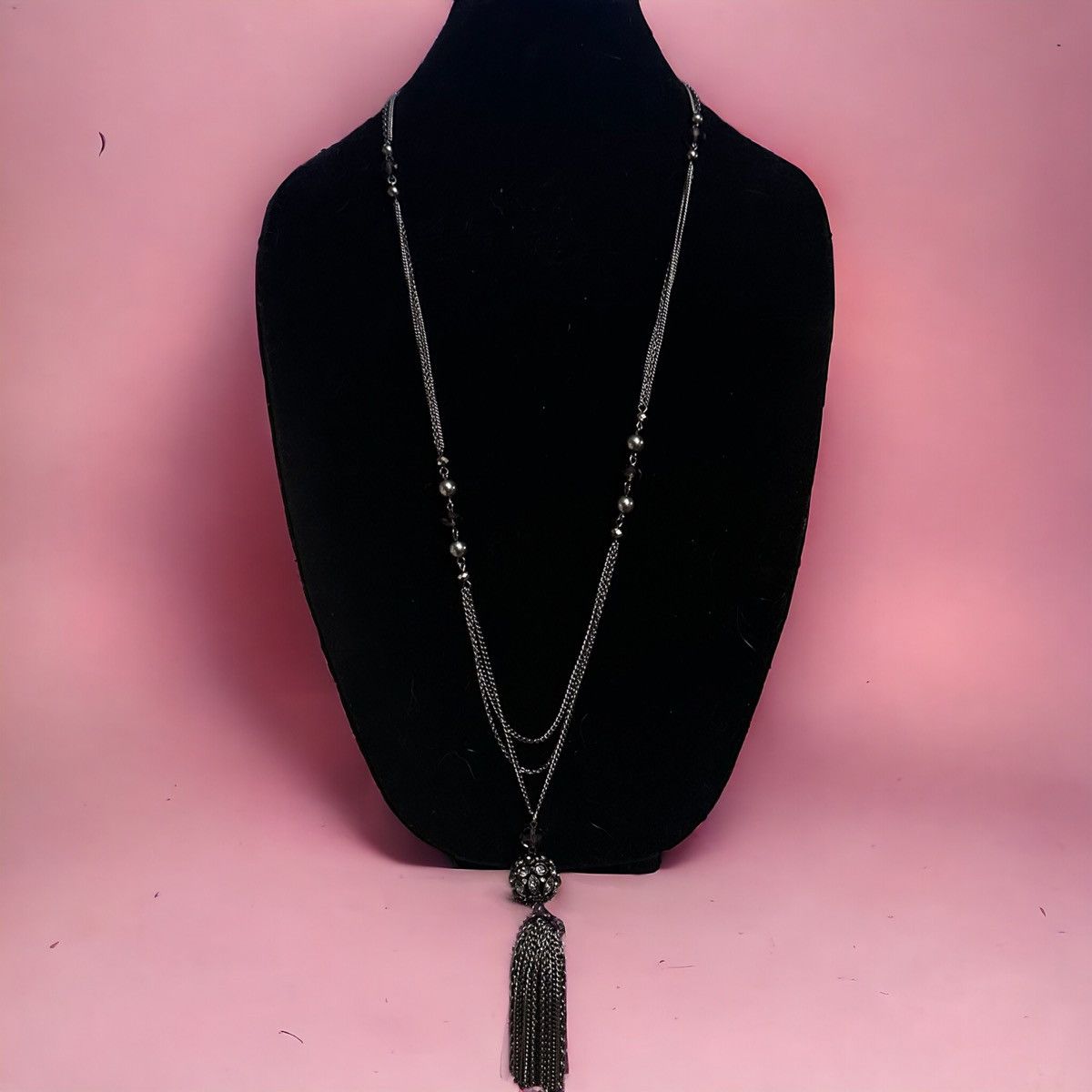 Other Long multi strand tassel necklace Size ONE SIZE - 1 Thumbnail