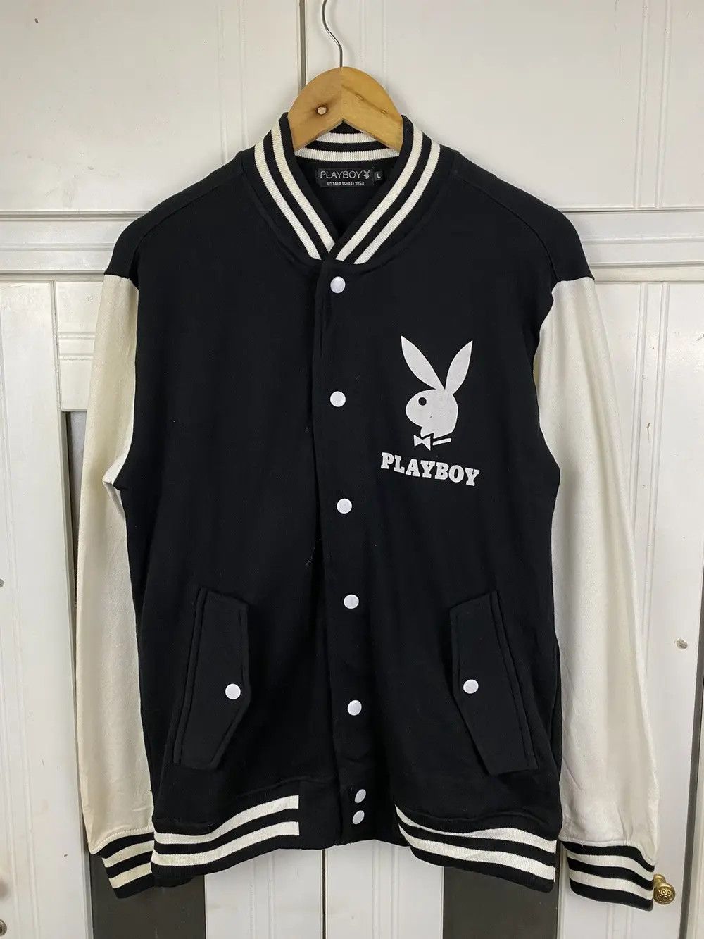 Playboy Vintage Playboy Varsity Big Logo Size US M / EU 48-50 / 2 - 2 Thumbnail