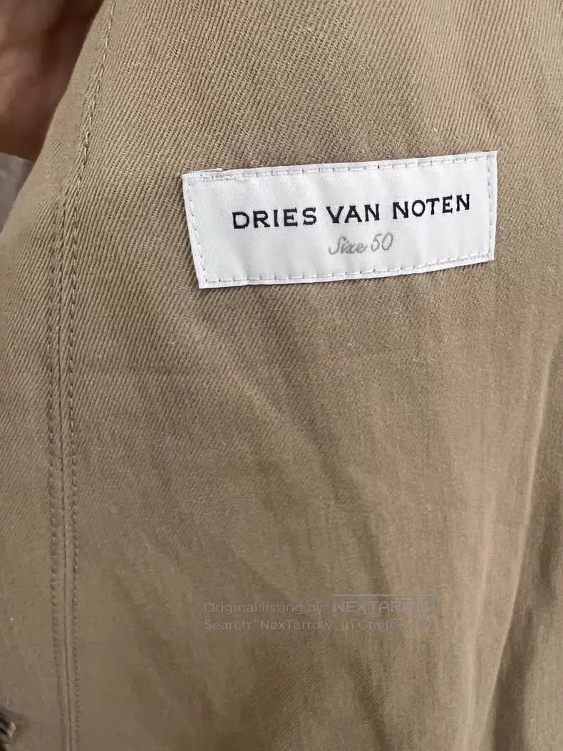 Dries Van Noten Dries Van Noten Beige Suit Jacket Size US M / EU 48-50 / 2 - 3 Thumbnail