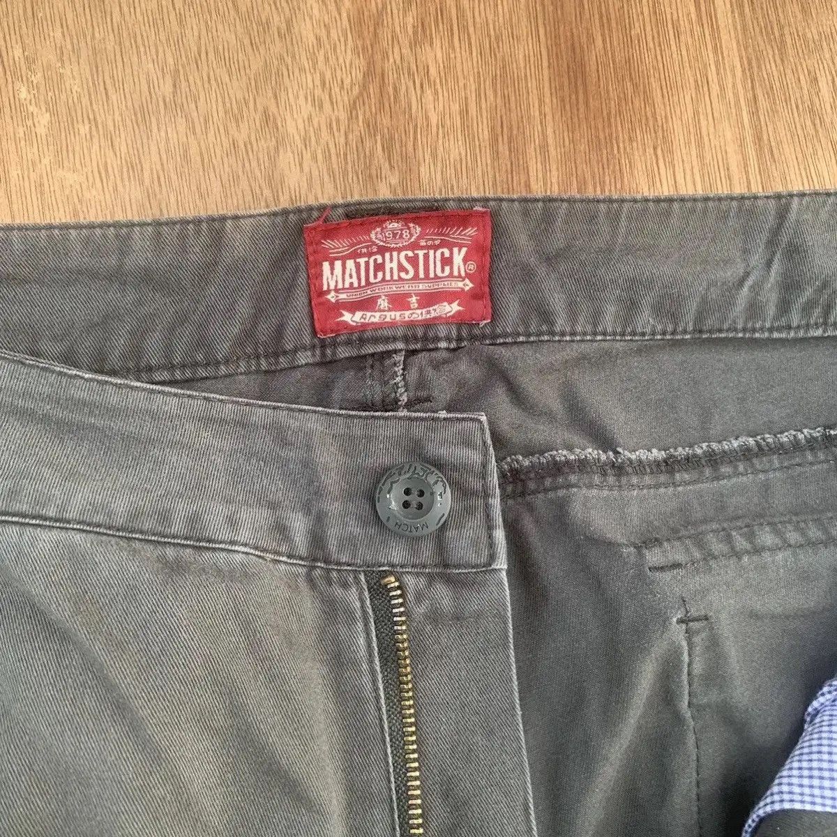 LAST DROP! DELETE TODAY🛒MULTIPOCKET MATCHSTICK FADED CARGO