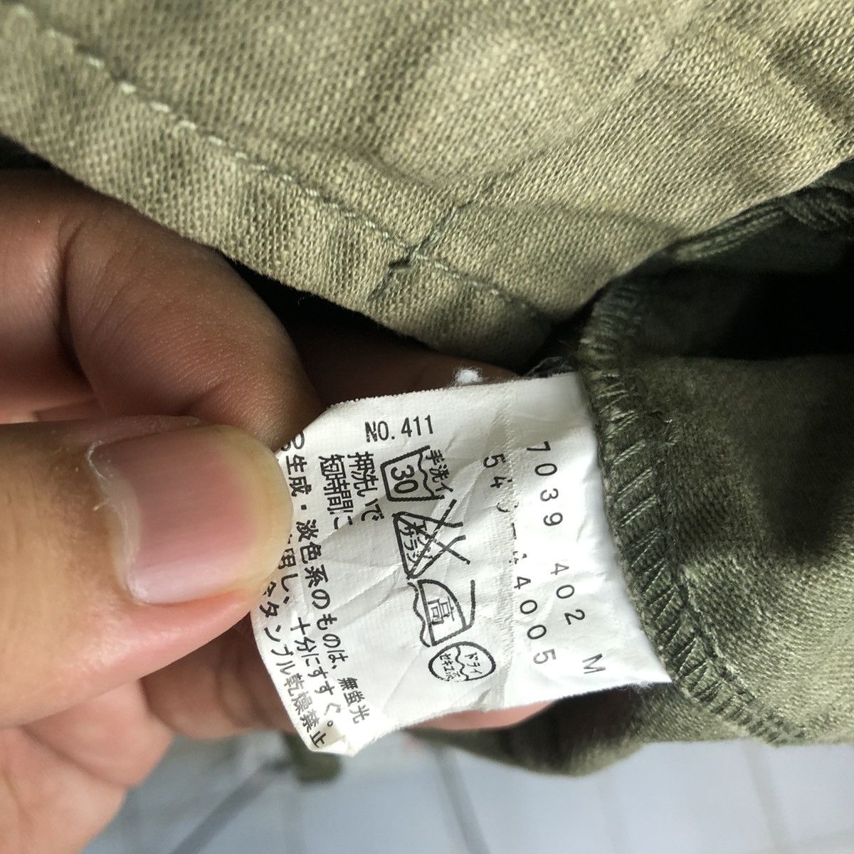 Japanese Brand 3 Can4on Green multipocket military army jacket #A533 Size US M / EU 48-50 / 2 - 15 Thumbnail