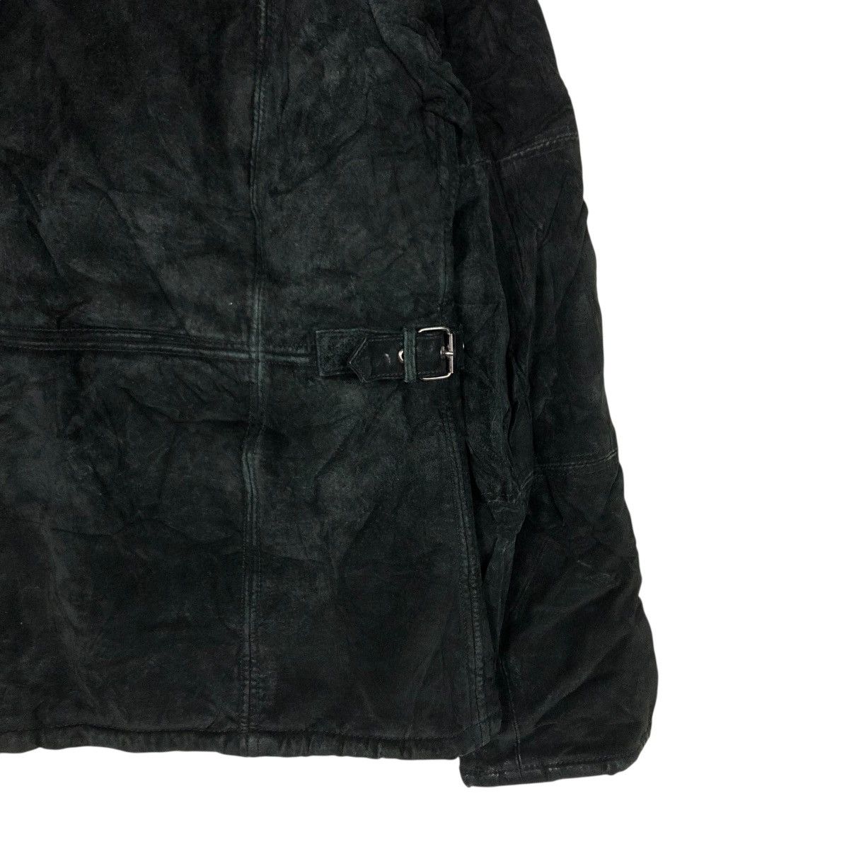 Japanese Brand 🔥VINTAGE LEATHER JACKET FUR BLANKET MAURICES ISSEY MIYAKE Size US M / EU 48-50 / 2 - 14 Thumbnail