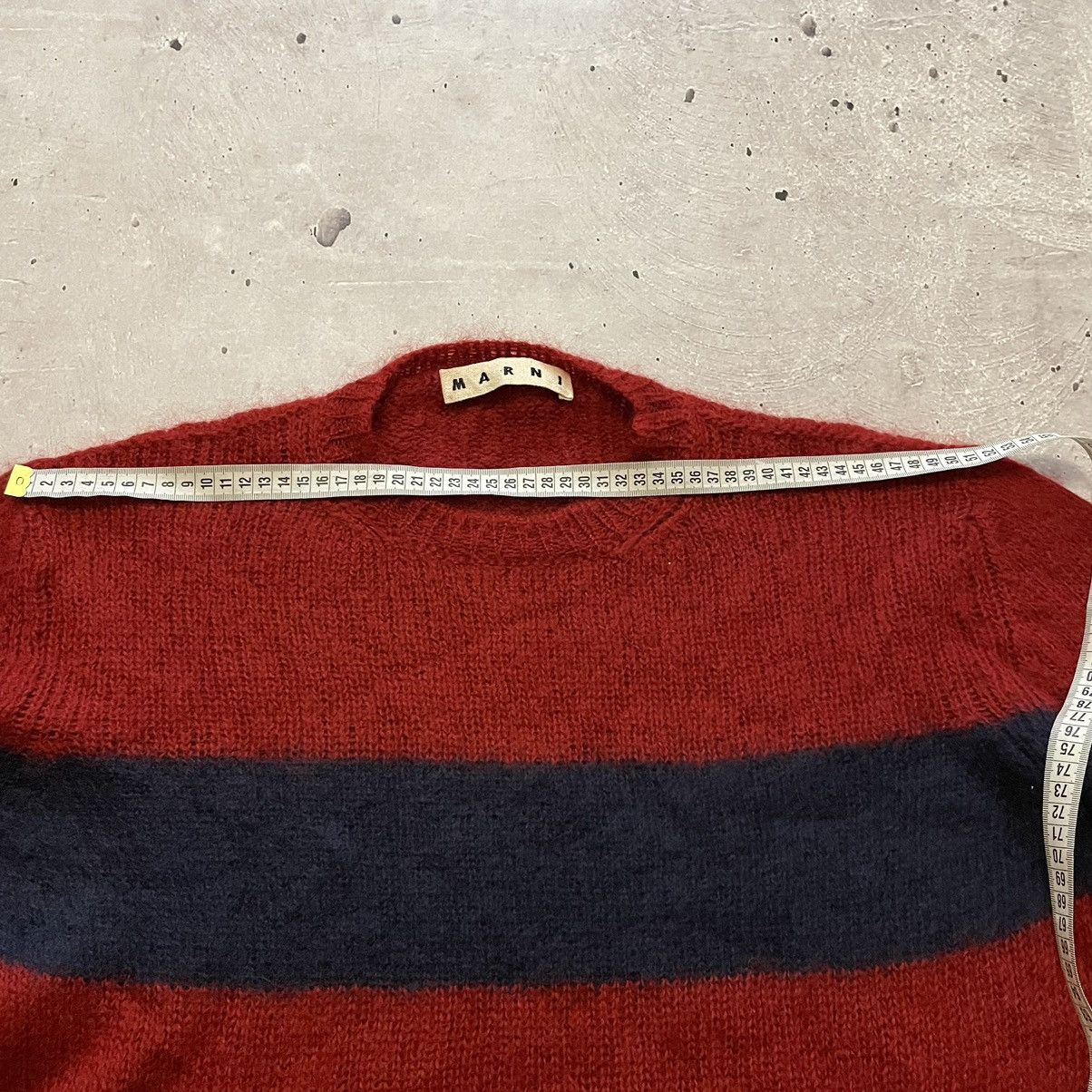Japanese Brand × Marni Marni Mohair sweater Striped Size 50 Medium Men’s Size Size US M / EU 48-50 / 2 - 8 Thumbnail