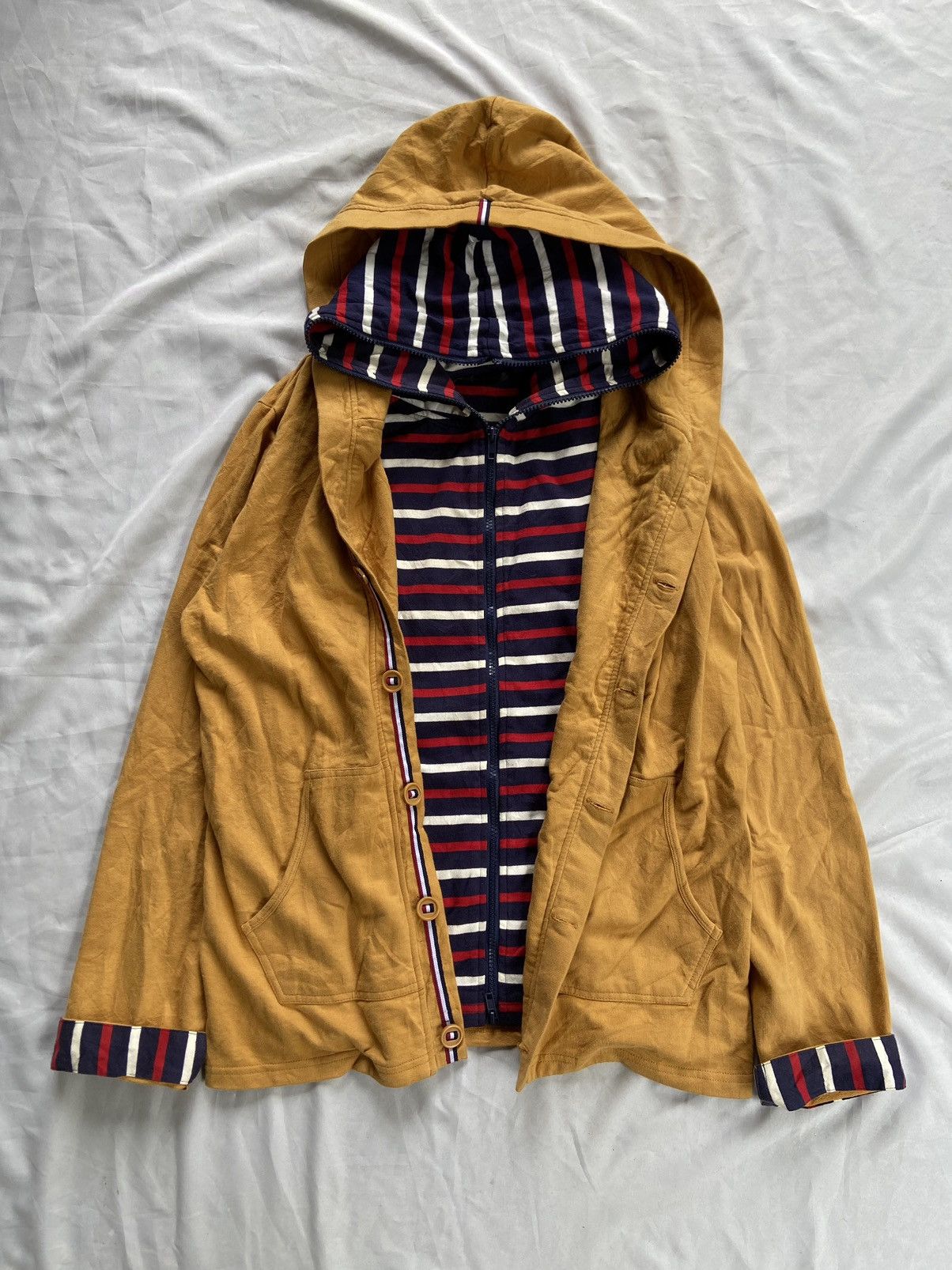 PPFM DOUBLE LAYER APACHE VINTAGE CASUAL ZIP HOODIE Size US M / EU 48-50 / 2 - 2 Thumbnail