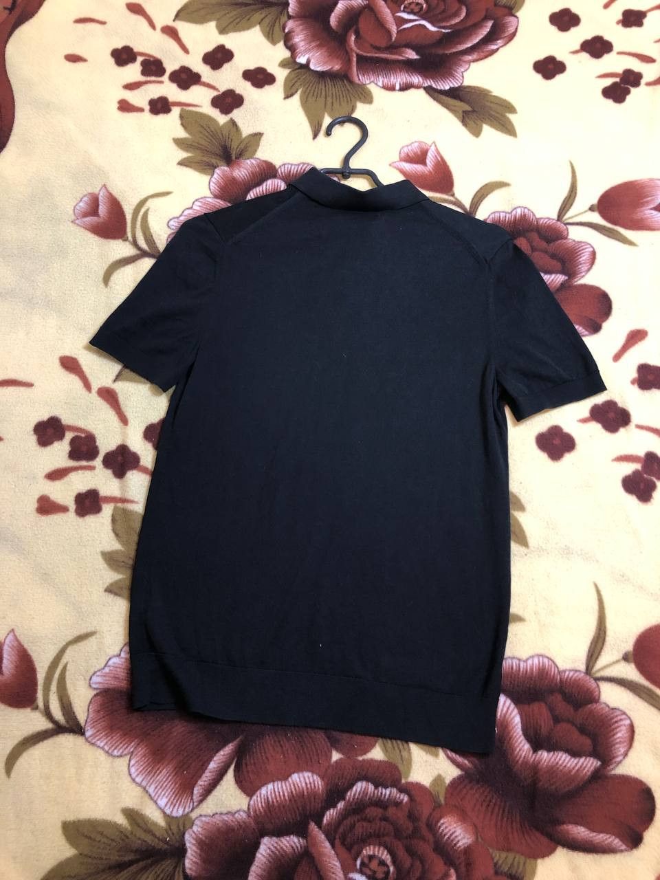 Cos Cos Classic Fit Polo Shirt Black Soft Cotton Size US S / EU 44-46 / 1 - 7 Thumbnail