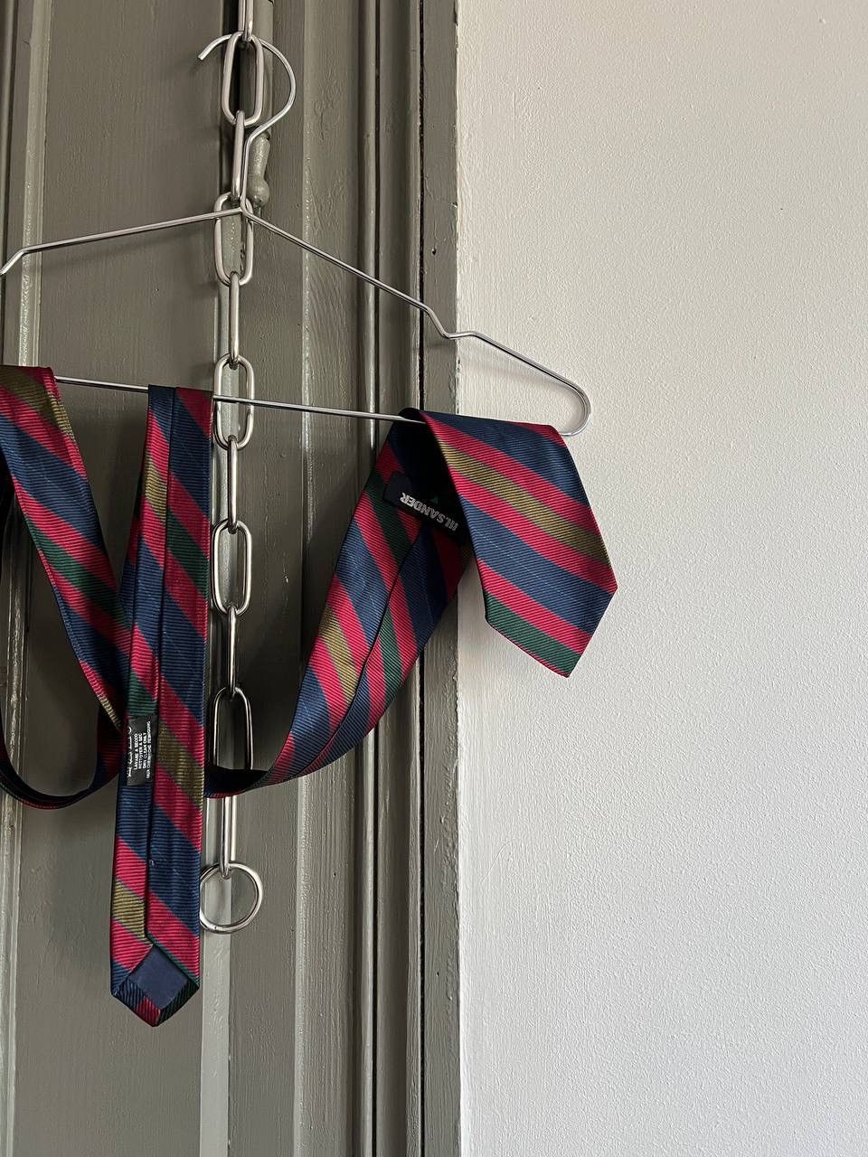 Jil Sander × Vintage Vintage Jil Sander Striped Tie Size ONE SIZE - 4 Thumbnail