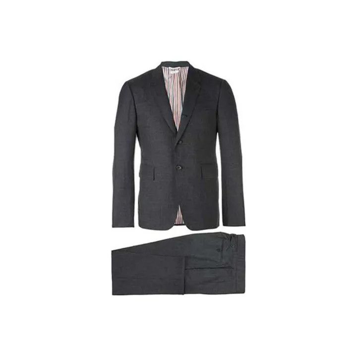 Thom Browne Thom Browne SS23 Men's Gray Suit Set 0079 Size US M / EU 48-50 / 2 - 1 Thumbnail