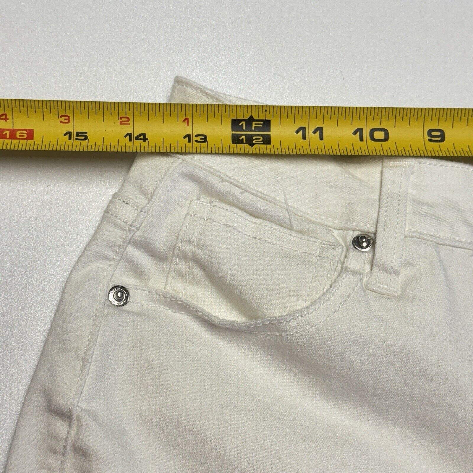Juicy Couture Juicy Couture Wide Legs Jeans Womens 29 White Y2K Style Size 29" - 8 Thumbnail