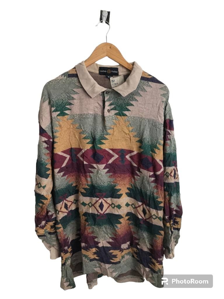 Vintage Navajo Long Shirt polos