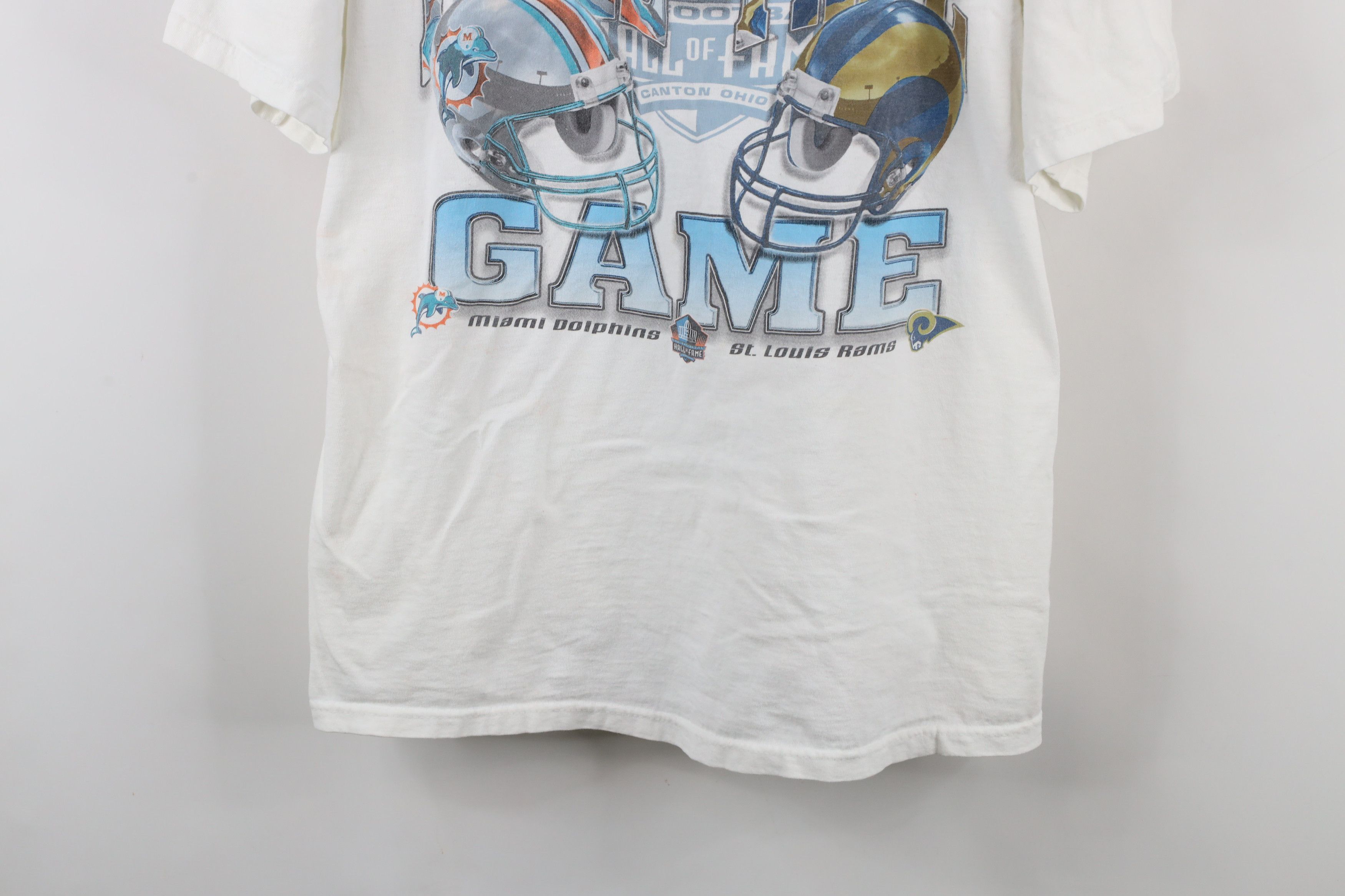 Reebok × Vintage Vintage Y2K Reebok Game Miami Dolphins St Louis Rams T-Shirt Size US XL / EU 56 / 4 - 3 Thumbnail