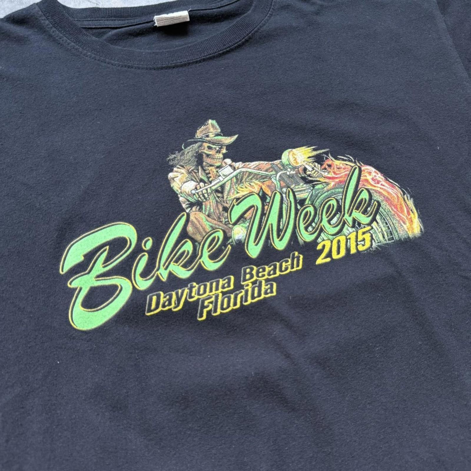 Other 74th Annual Bike Week Daytona Beach Graphic T- Shirt Size US L / EU 52-54 / 3 - 3 Thumbnail