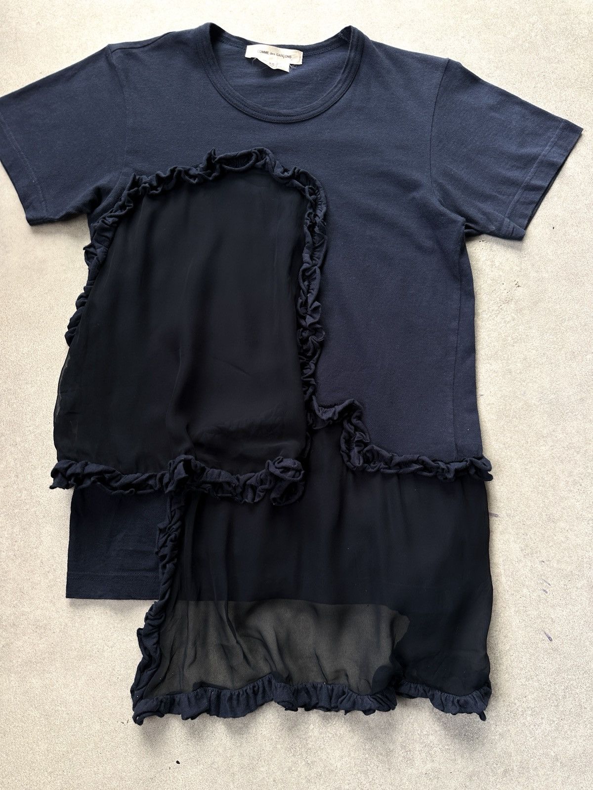 Comme des Garcons 2012 Comme Des Garcons Ruffled Tees Size XS / US 0-2 / IT 36-38 - 3 Thumbnail