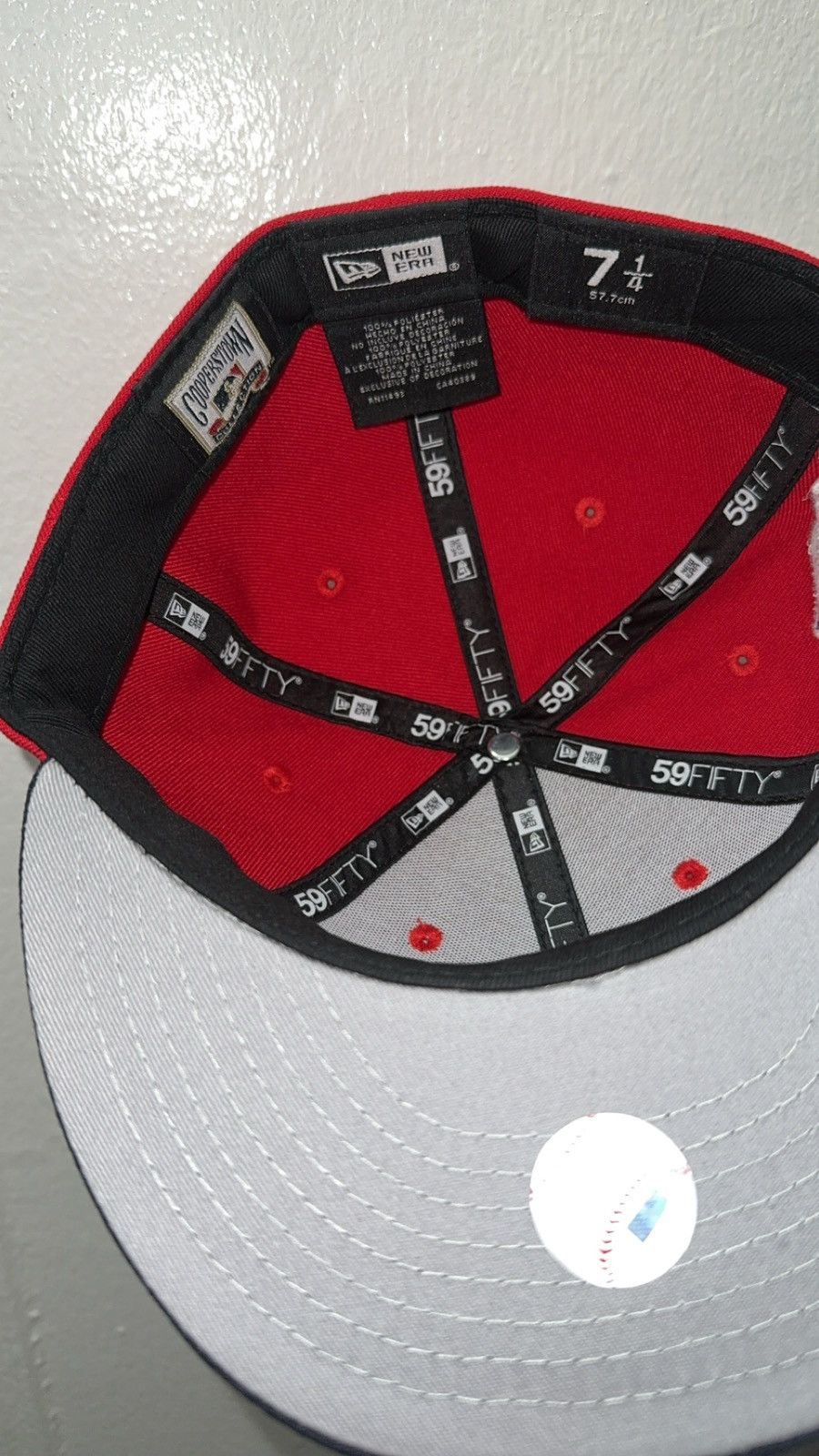 New Era New Era 59fifty Cleveland Indians fitted hat Size ONE SIZE - 3 Thumbnail