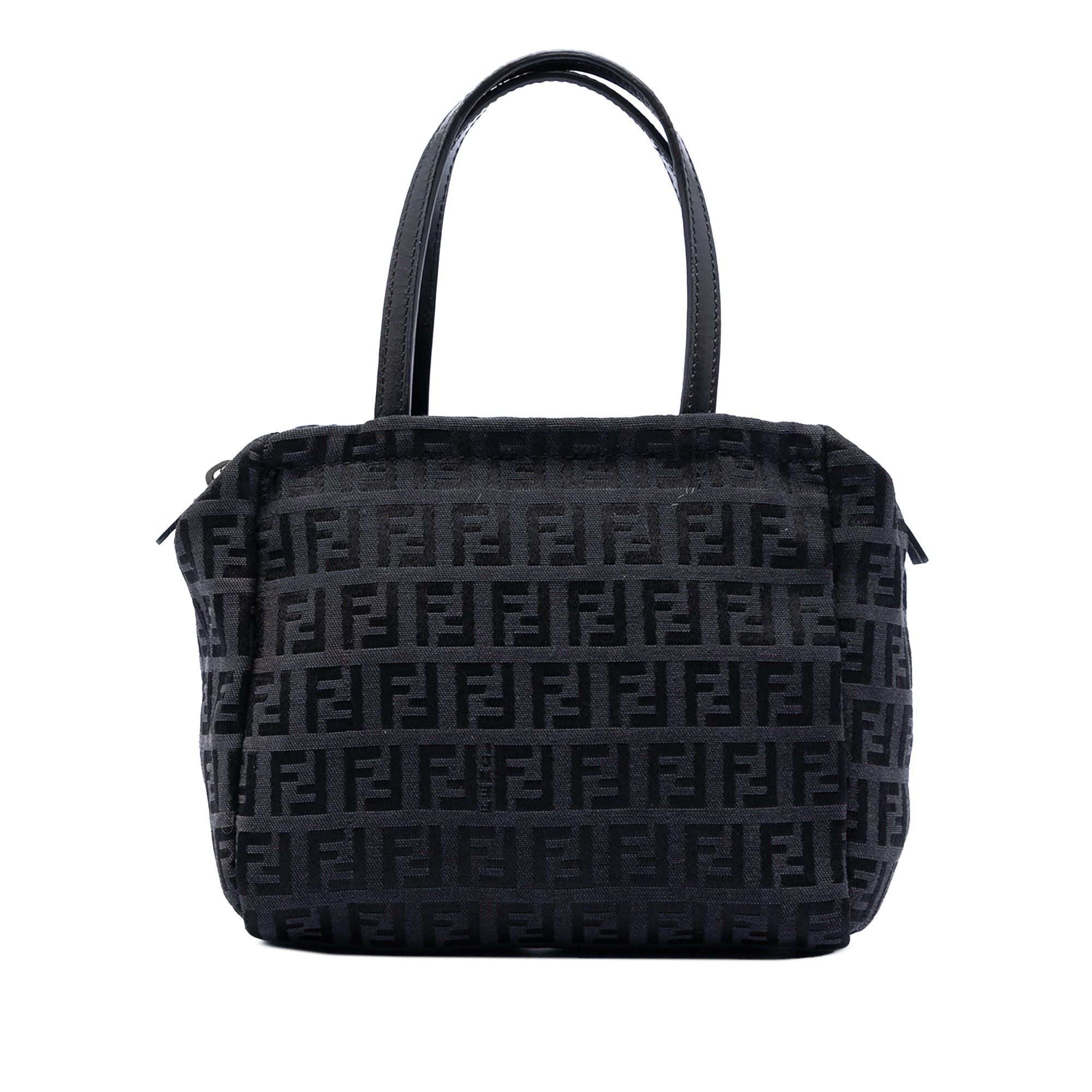 Fendi Zucchino Canvas Handbag Size ONE SIZE - 1 Thumbnail