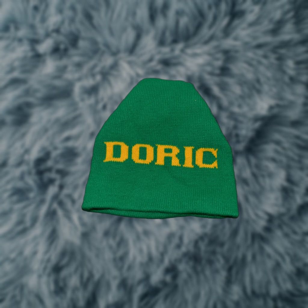 Vintage Cap America Doric Winter Knit Beanie Ski Hat Cap Nice Adult Men Green One Size Acrylic Ski Cap America Beanie Cap Mens Green Winter Knit Doric Hat Size ONE SIZE - 1 Preview