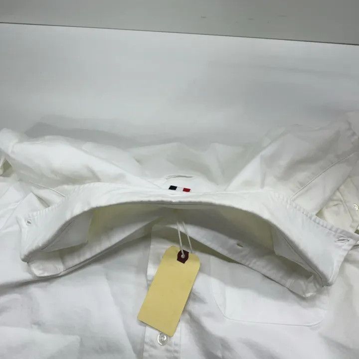 Thom Browne Thom Browne Classic Striped Long Sleeve Shirt -2507 Size US S / EU 44-46 / 1 - 3 Thumbnail