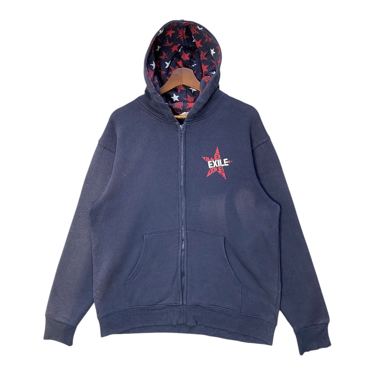 Japanese Brand Japan Band Exile Live Tour 2011 Hoodie Full Zip Size Large Size US L / EU 52-54 / 3 - 1 Thumbnail