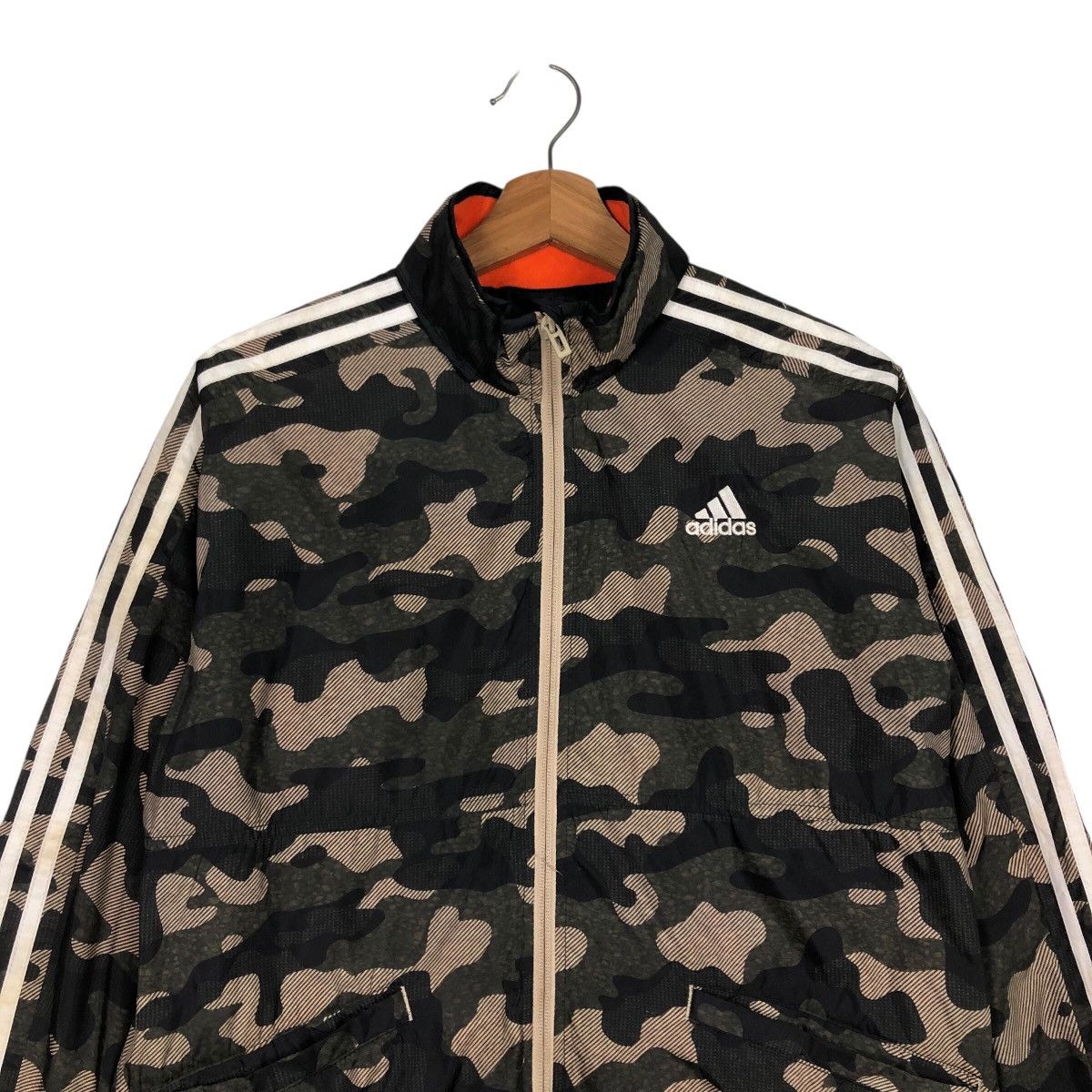 Adidas 📌Light Zipper Jacket Adidas Camo Design Size US M / EU 48-50 / 2 - 4 Thumbnail