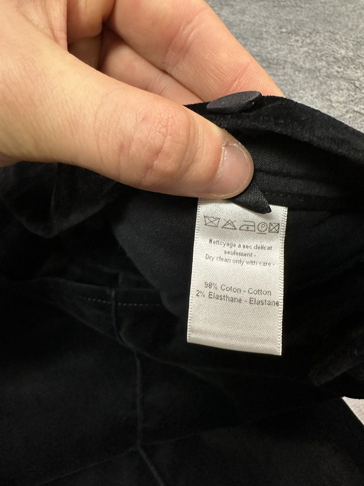 Joseph Joseph velvet pants Women’s Black Velour Luxury Size 28" / US 6 / IT 42 - 13 Thumbnail