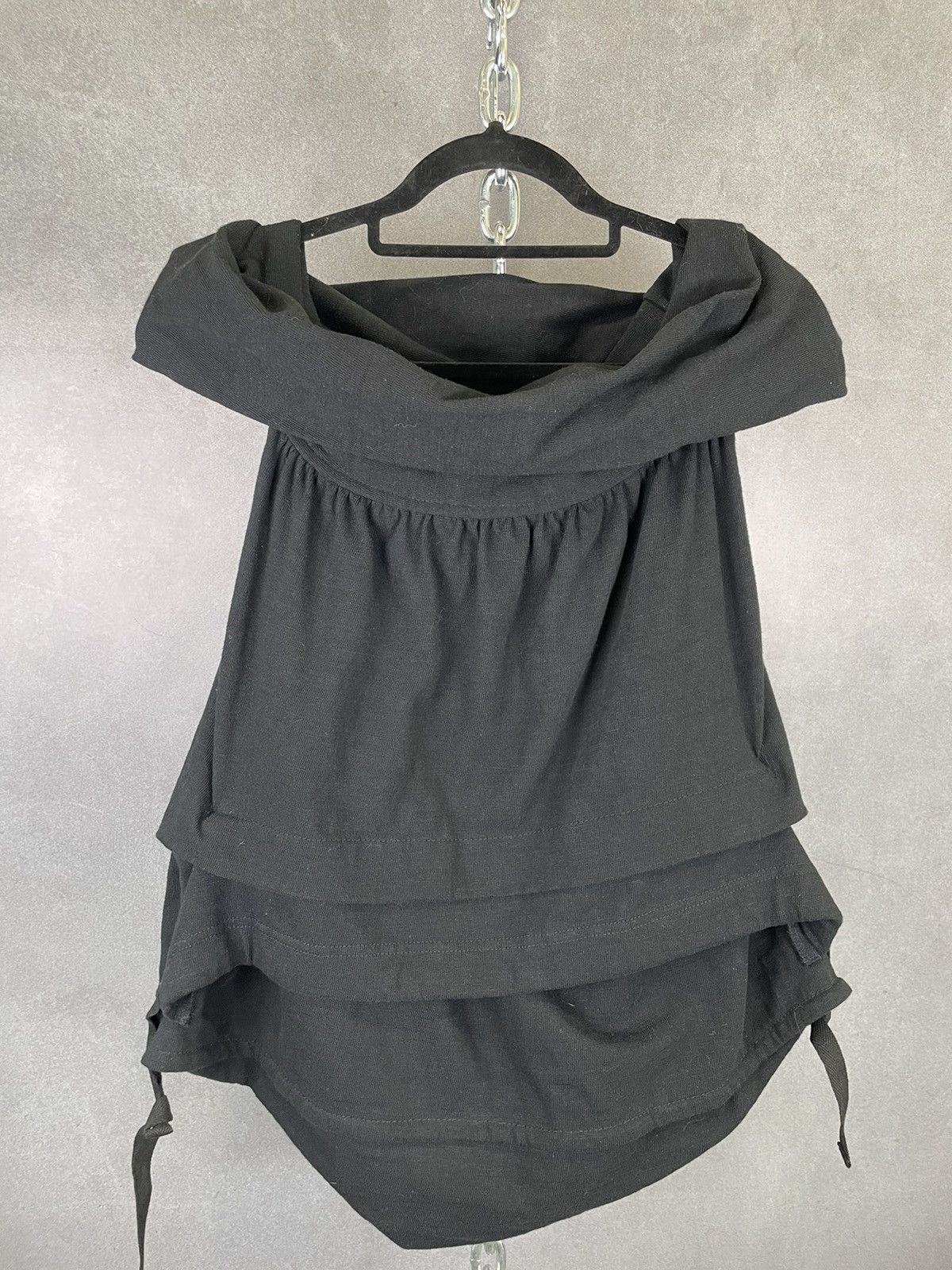 Comme des Garcons × Japanese Brand × Vintage Vintage Comme Des Garçon Tao Black Top Size Small Size S / US 4 / IT 40 - 2 Thumbnail