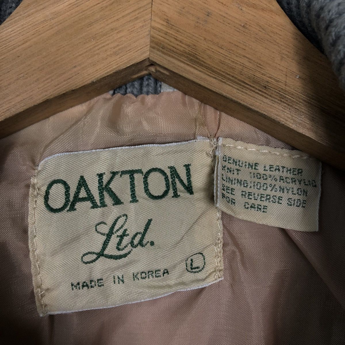 Genuine Leather 🔥90’s Vintage Bomber Genuine Leather Jacket Oakton Japan Size US L / EU 52-54 / 3 - 13 Thumbnail