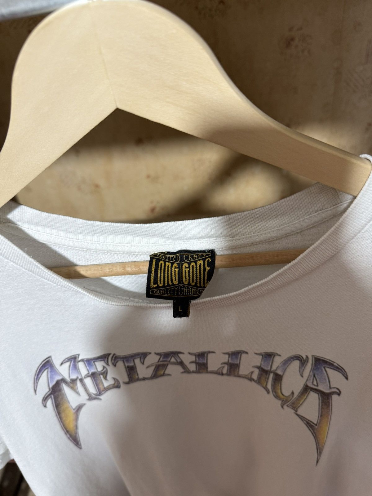 Band Tees × Vintage Vintage 2016 Metallica NorCal Skull Ed Hardy Style T-Shirt Size US XL / EU 56 / 4 - 5 Thumbnail