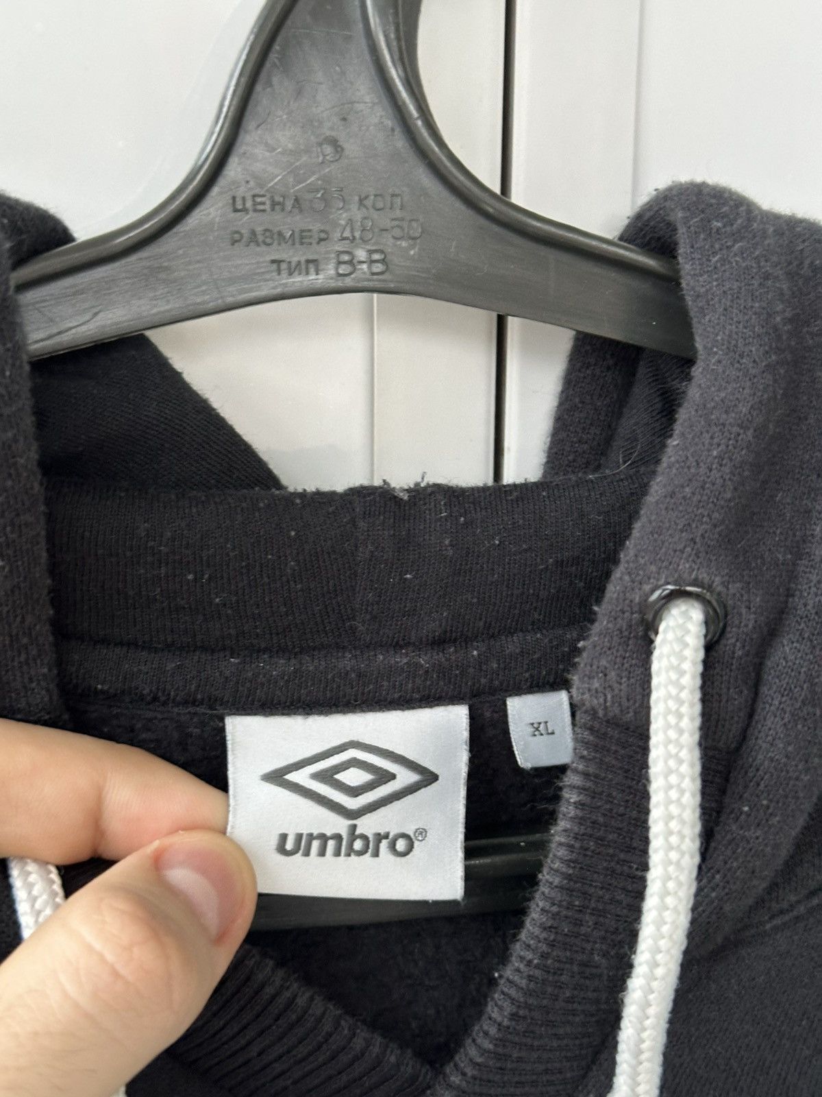 Umbro Vintage Umbro Hoodie Big Logo Oversize Size US XL / EU 56 / 4 - 8 Thumbnail