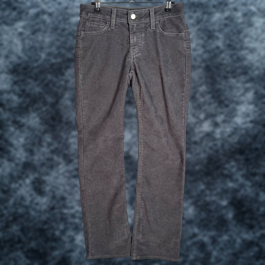 Levi's Levi's Womens Corduroy Boot Jeans - Gray - Size 26 x 32 - LV Superlow Bootcut Cotton Blend Denim, 90s Style, Womens Jeans Size 26" / US 2 / IT 38 - 1 Thumbnail