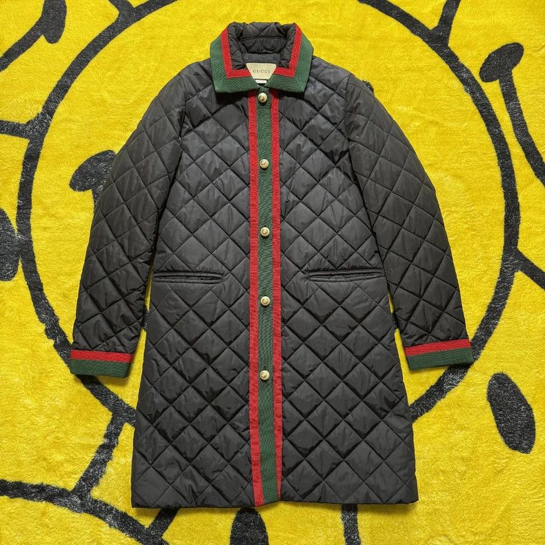 Gucci Classic Gucci Quilted Long Sleeve Coat-dmc Size US M / EU 48-50 / 2 - 1 Thumbnail