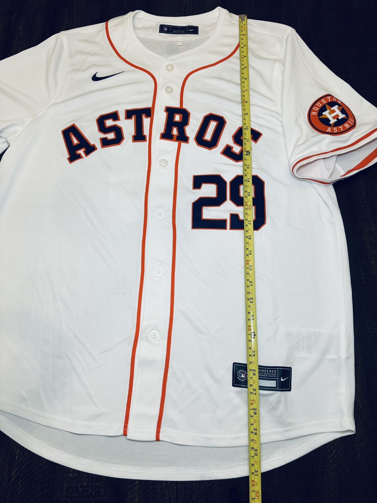 Nike NWOT Nike Houston Astros #22 Custom Name “Perez” Jersey-Lrg Size US L / EU 52-54 / 3 - 5 Thumbnail