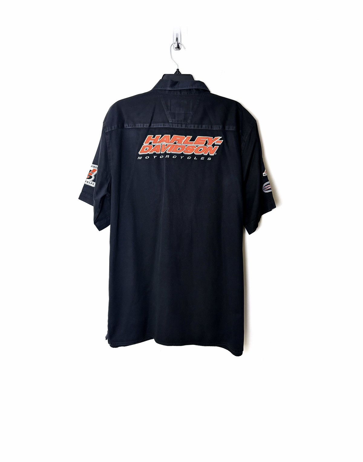 Harley Davidson Harley Davidson Embroidered Work Shirt Size US L / EU 52-54 / 3 - 2 Thumbnail
