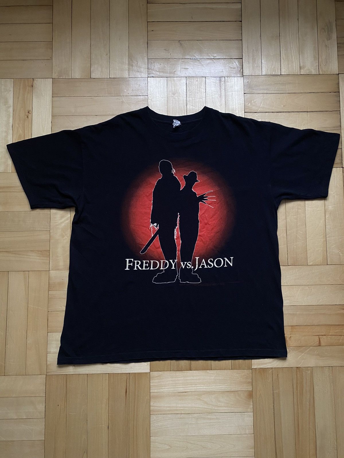 Vintage Vintage 2004 Freddy vs Jason horror movie T-shirt Size US XL / EU 56 / 4 - 10 Thumbnail