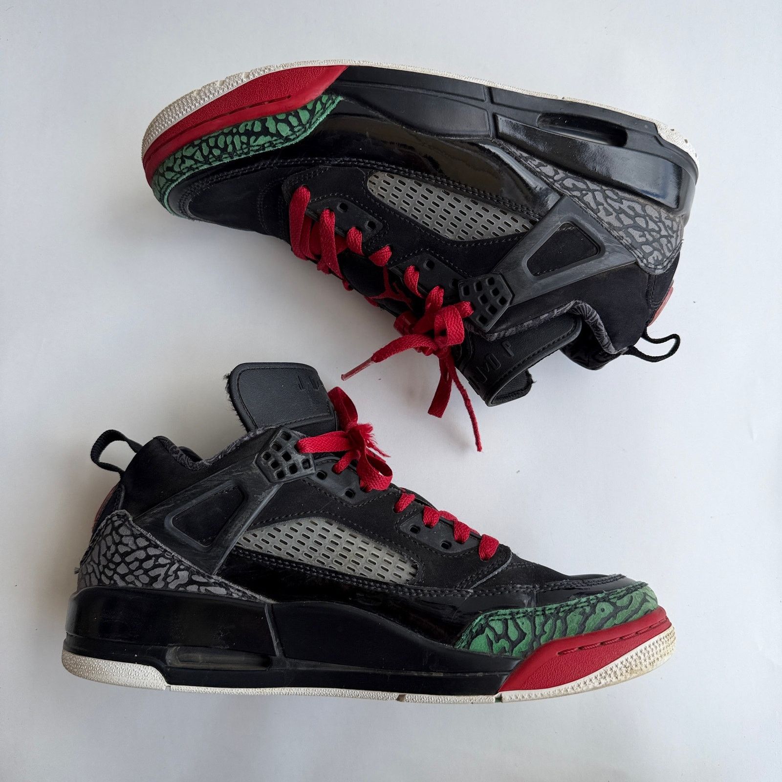 Nike Nike Jordan Spizike Low Black Varsity Red FQ1759-060 Size US 8 / EU 41 - 3 Thumbnail