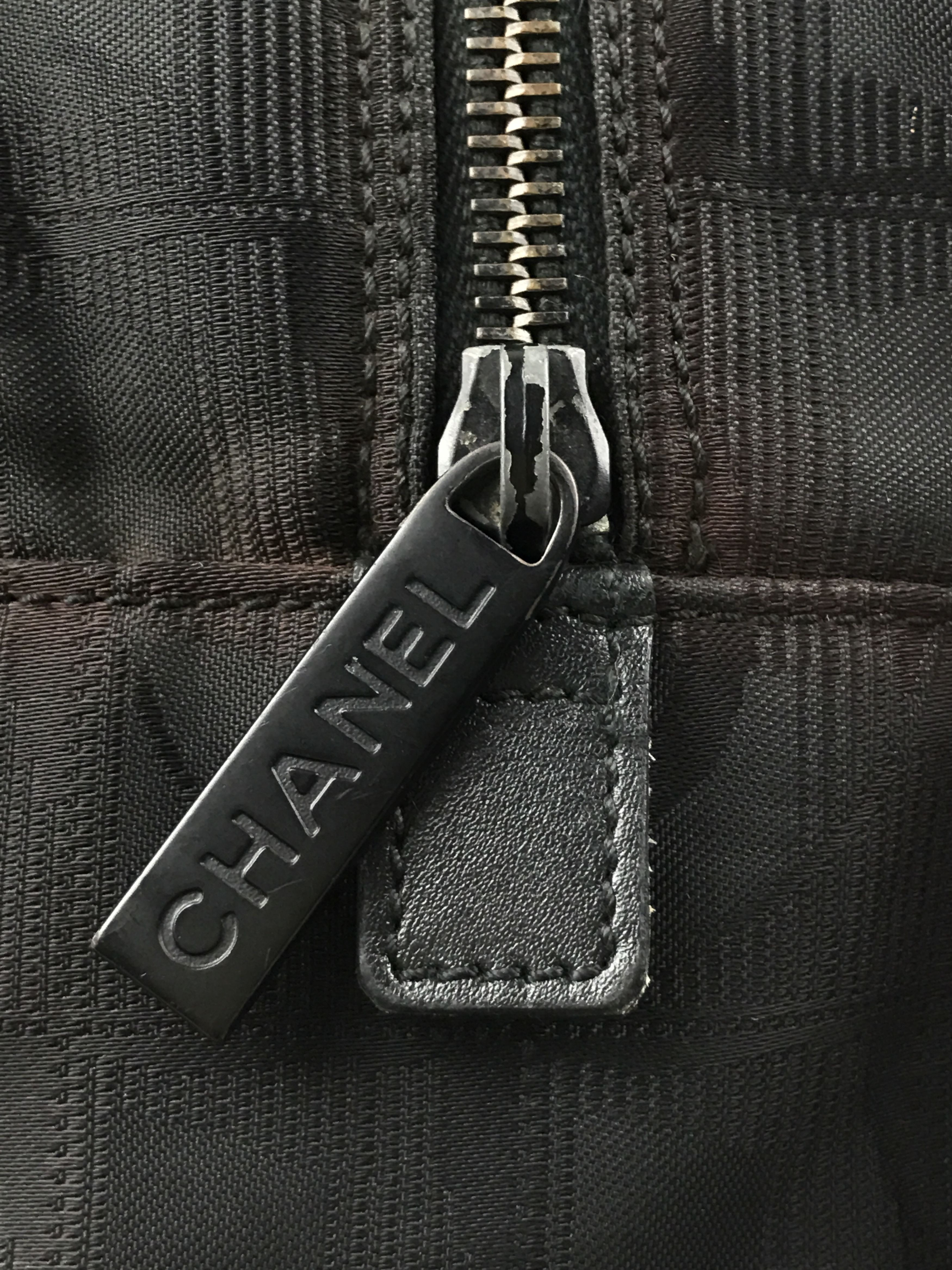 Chanel Vintage Chanel Travel Line Bowler Handbag With Cotton Bag Size ONE SIZE - 3 Thumbnail