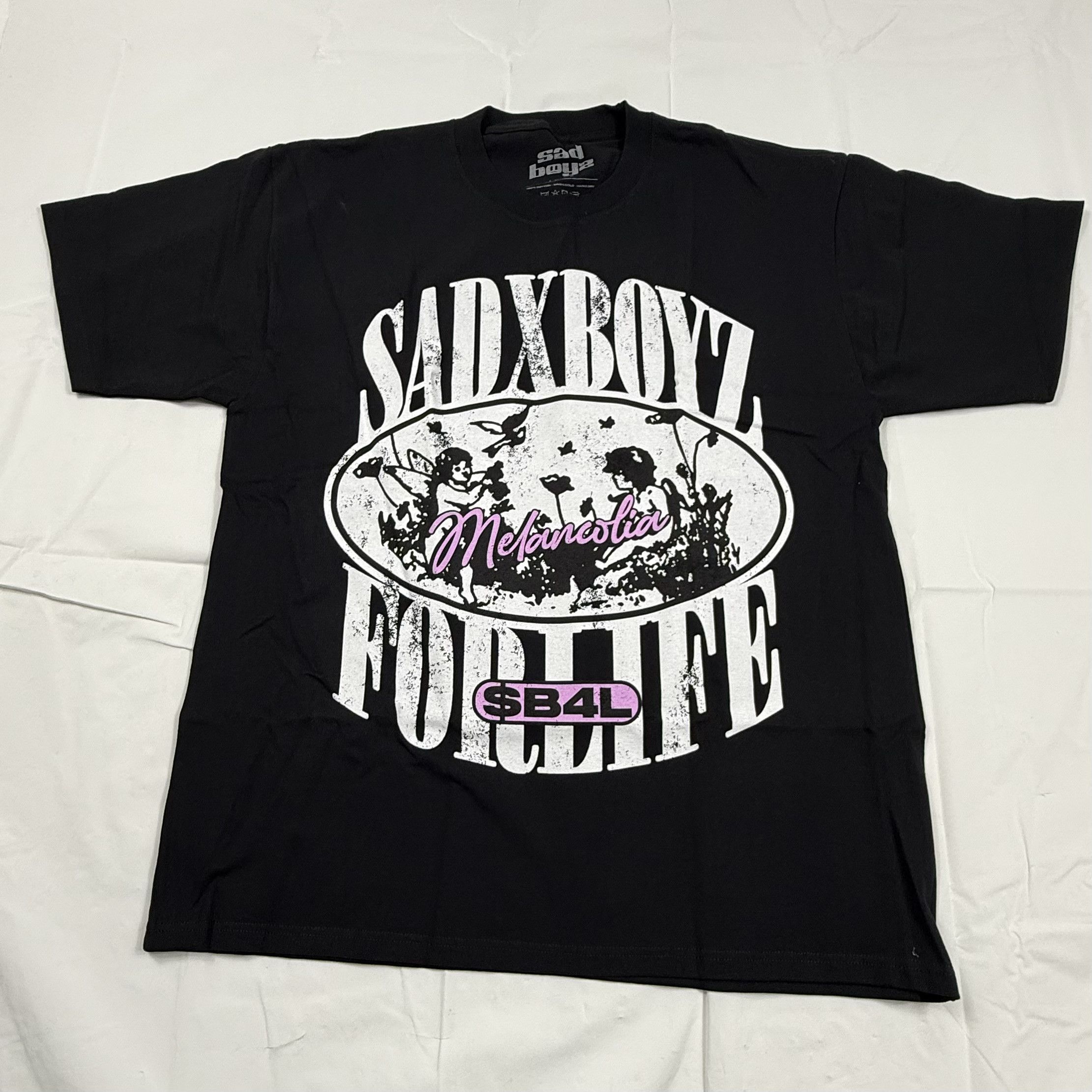 Sad Boys Sad Boyz Yung Lean Melancolia For Life Jesus T-Shirt Large Size US L / EU 52-54 / 3 - 1 Thumbnail