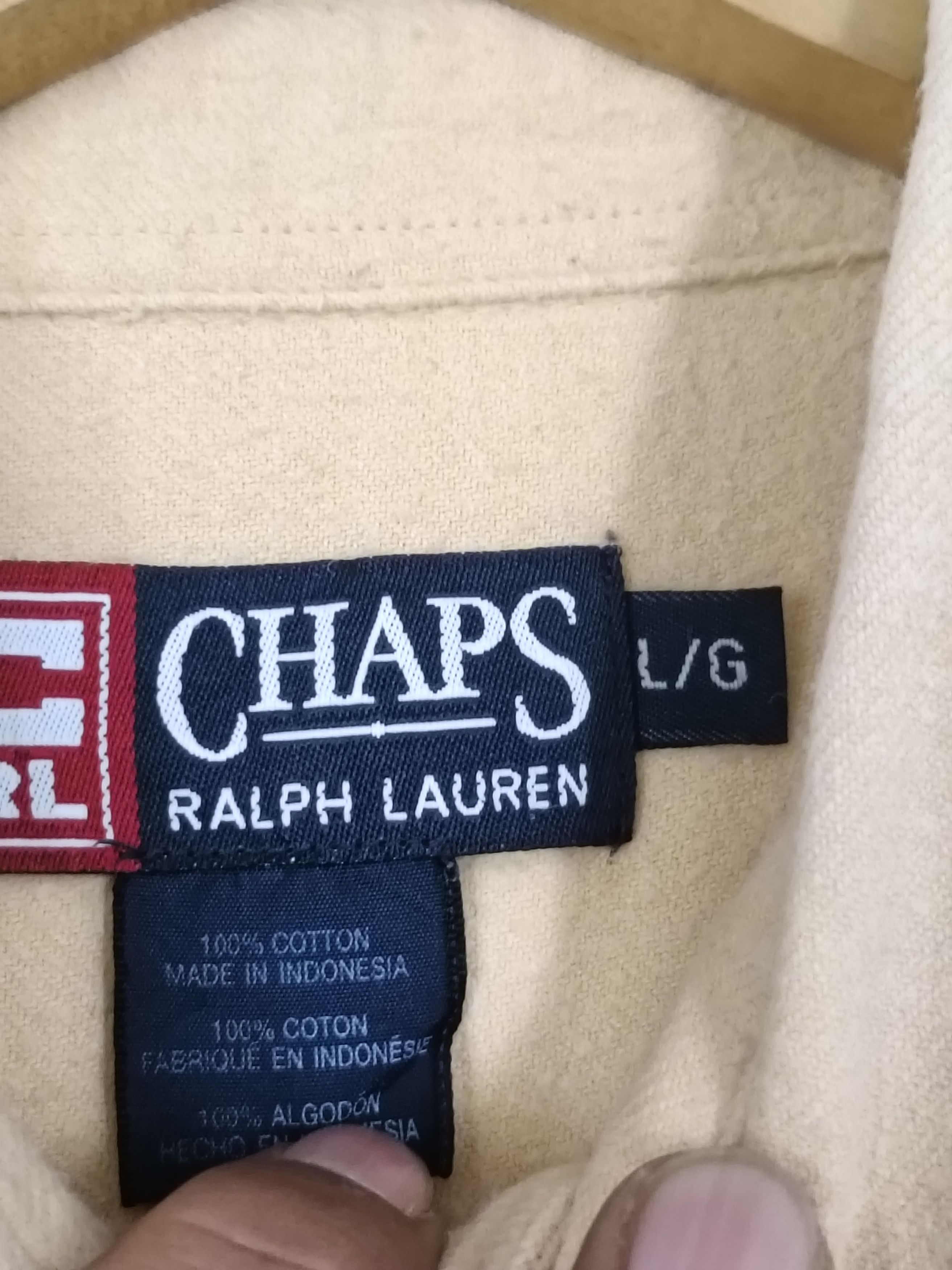 Chaps Ralph Lauren Chaps Ralph Lauren casual shirt Size US L / EU 52-54 / 3 - 8 Thumbnail