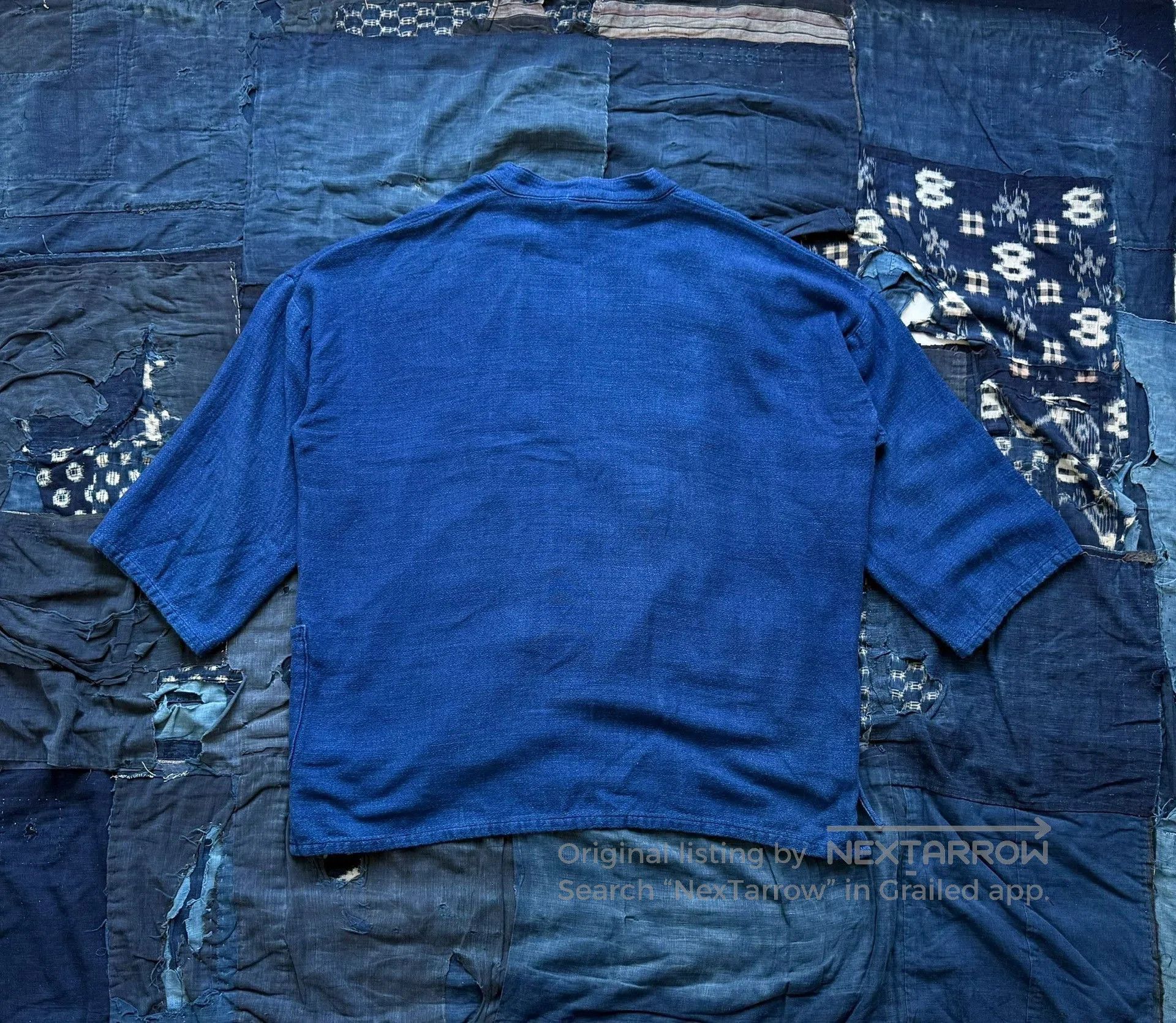 Orslow Orslow Takumi Indigo Dye Robe Cardigan. Size US M / EU 48-50 / 2 - 3 Thumbnail