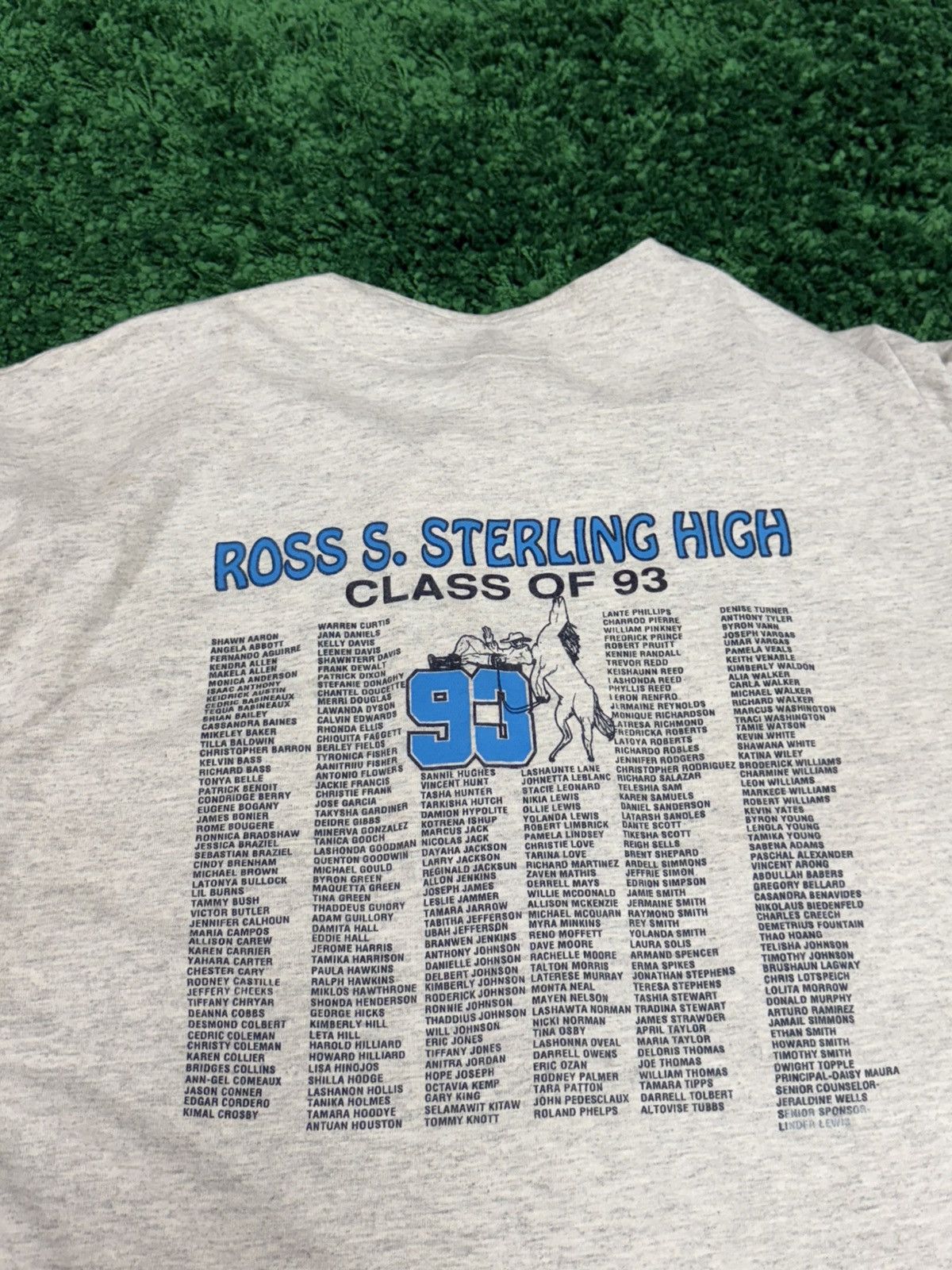 Vintage 1993 Ross Sterling High Class Baseball Jersey Grey XL Size US XL / EU 56 / 4 - 2 Thumbnail