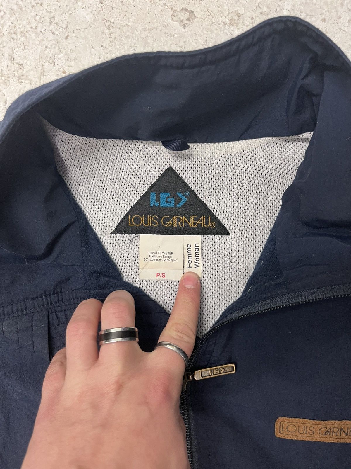 Vintage Vintage louis garneau windbreaker jacket Size S / US 4 / IT 40 - 3 Thumbnail