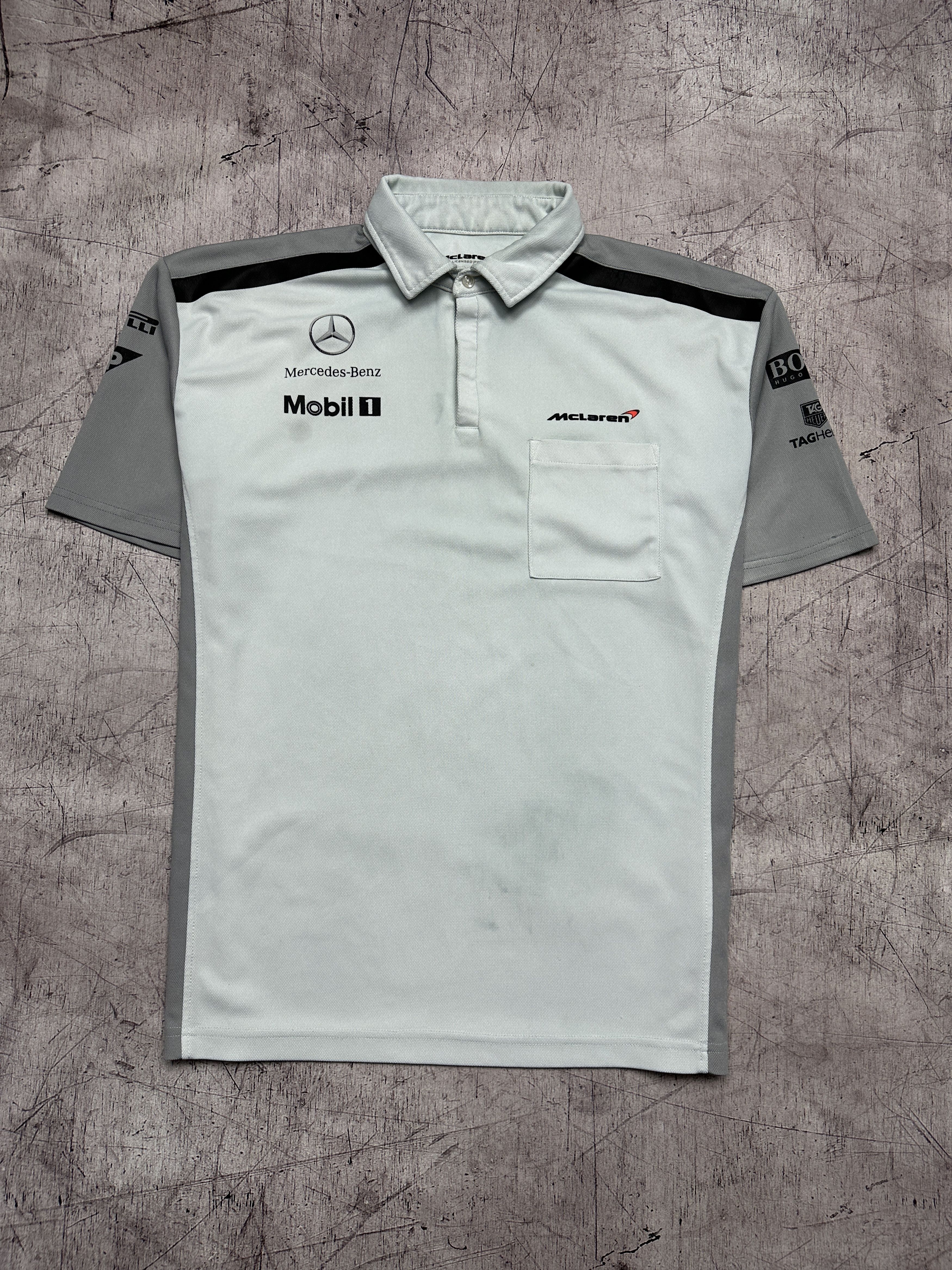 Mercedes-Benz Mercedes Benz McLaren Racing Team Polo Shirt Size US XXL / EU 58 / 5 - 1 Thumbnail