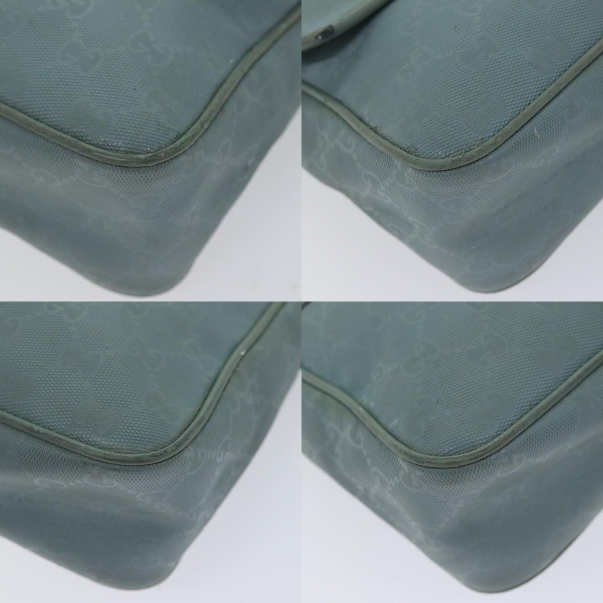 Gucci GUCCI GG Implementation Shoulder Bag Light Blue Size ONE SIZE - 10 Thumbnail