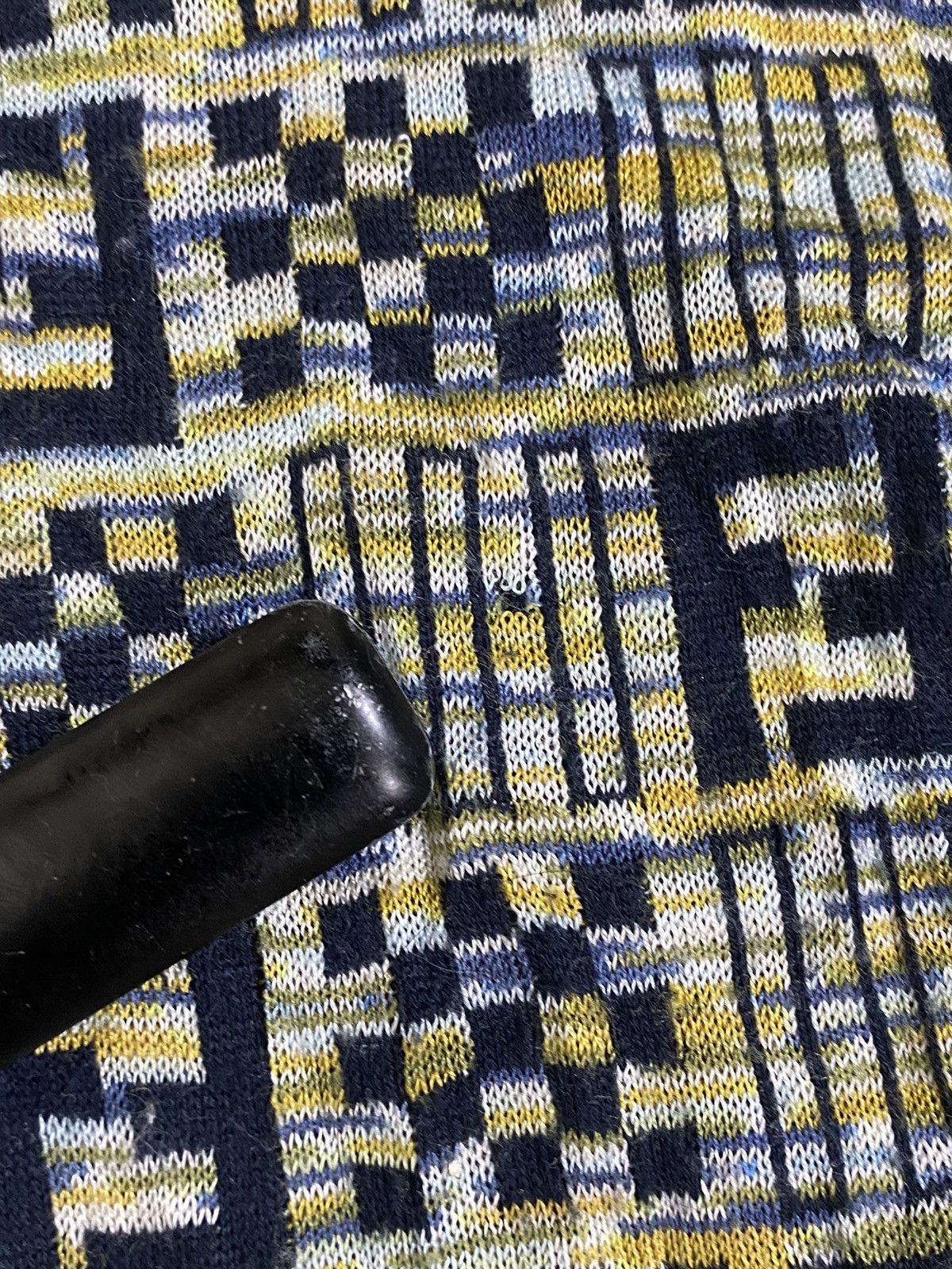 Fendi × Vintage Vintage Fendi mare monogram knitt longsleeve Size US M / EU 48-50 / 2 - 8 Thumbnail